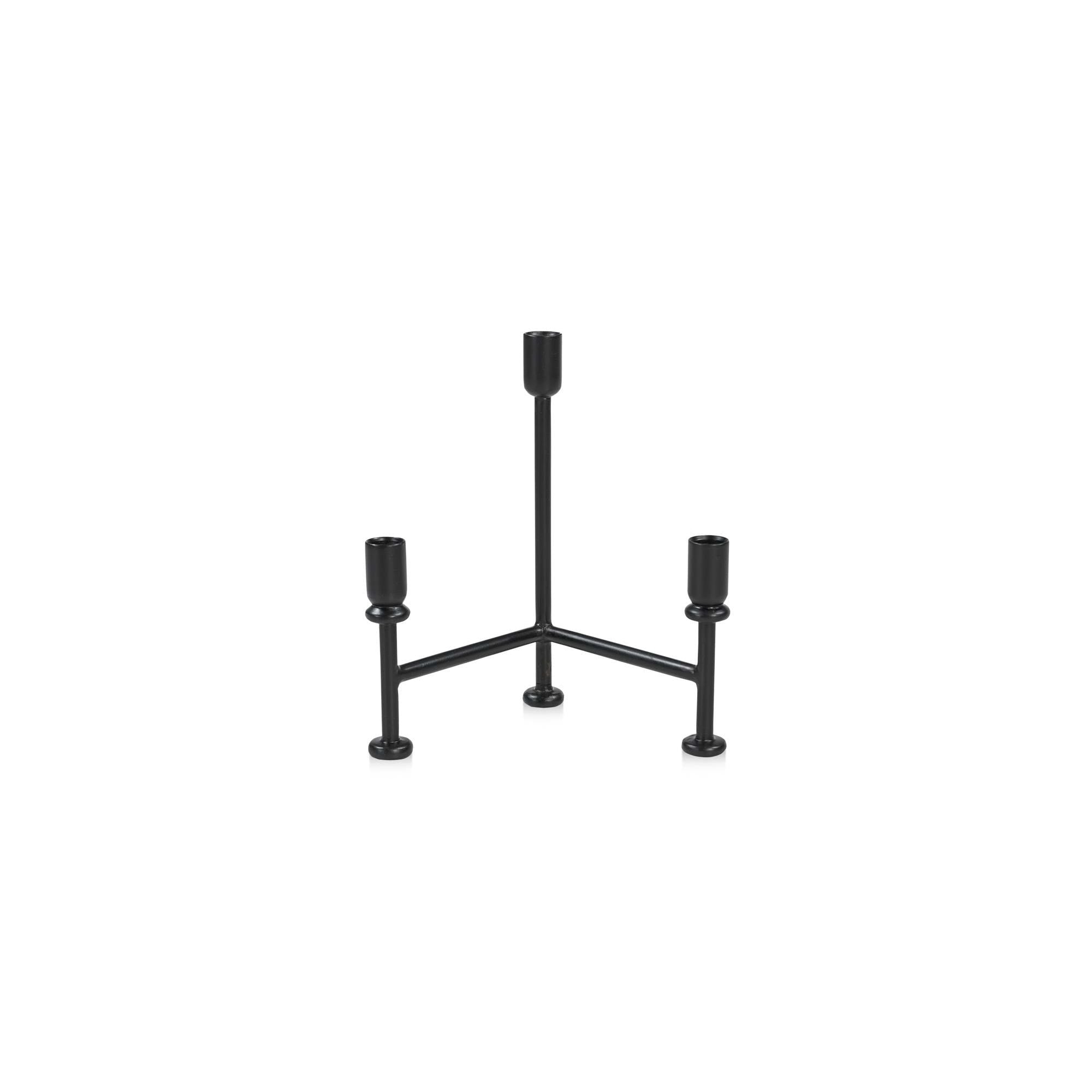Moe’s Home Cicero Candle Holder Black