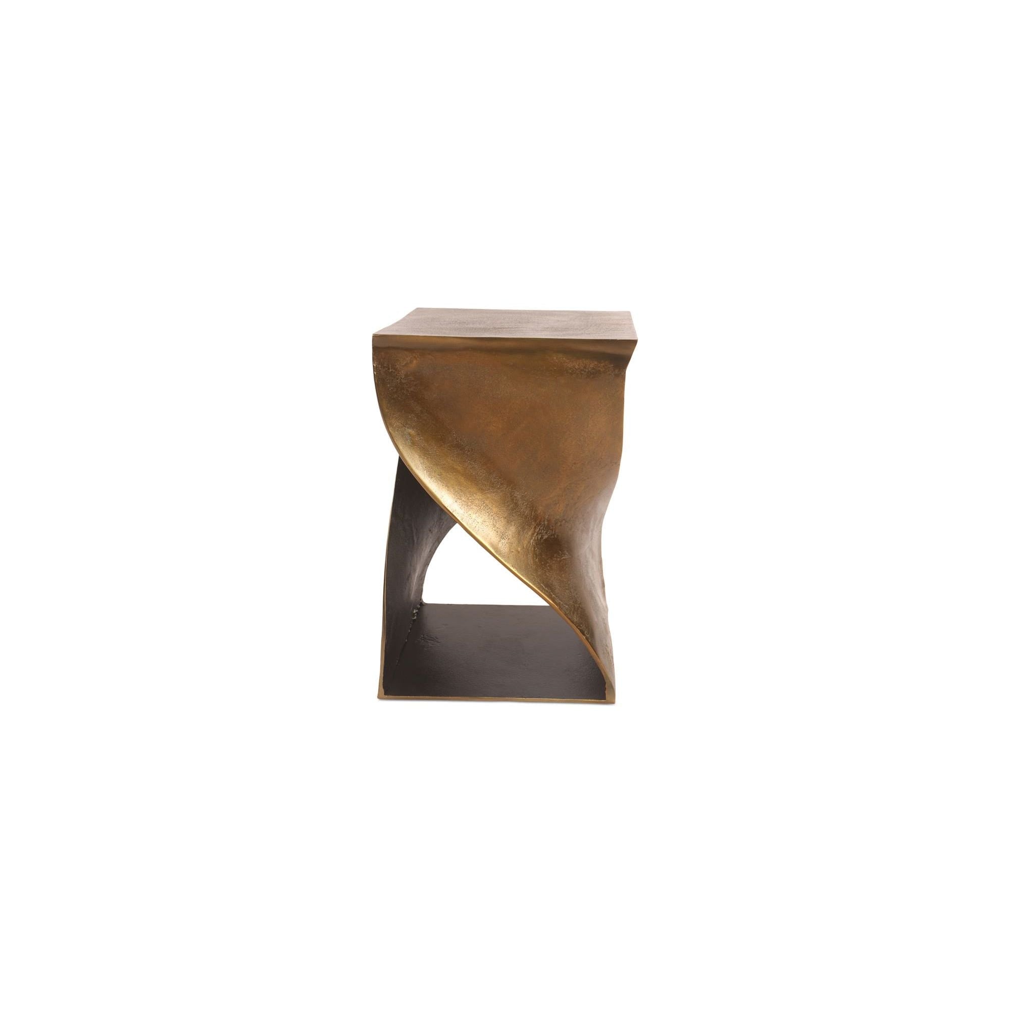 Moe’s Home Collection Twist Brass Accent Table