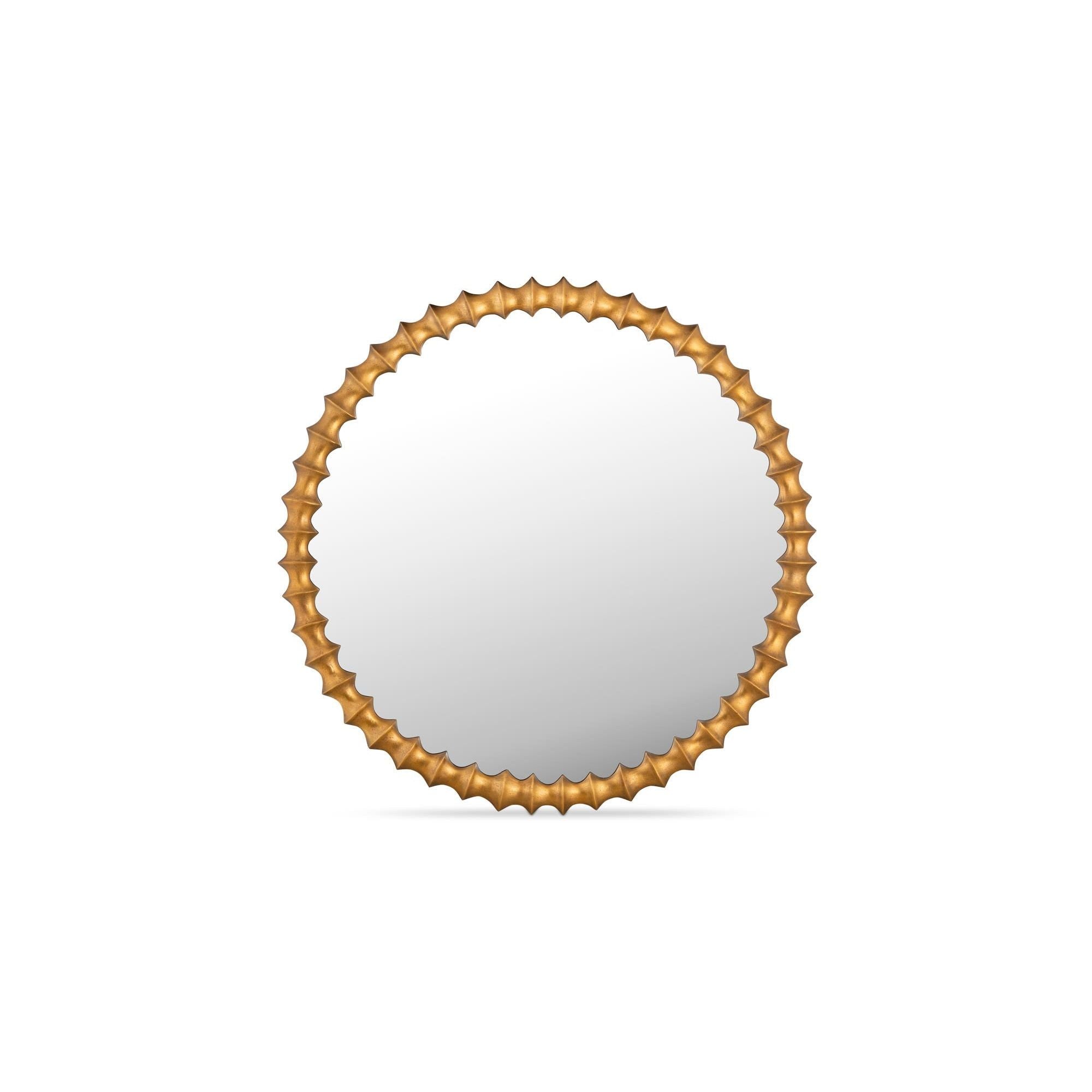 Moe's Home Whitby Mirror Aged Brass - Image 1