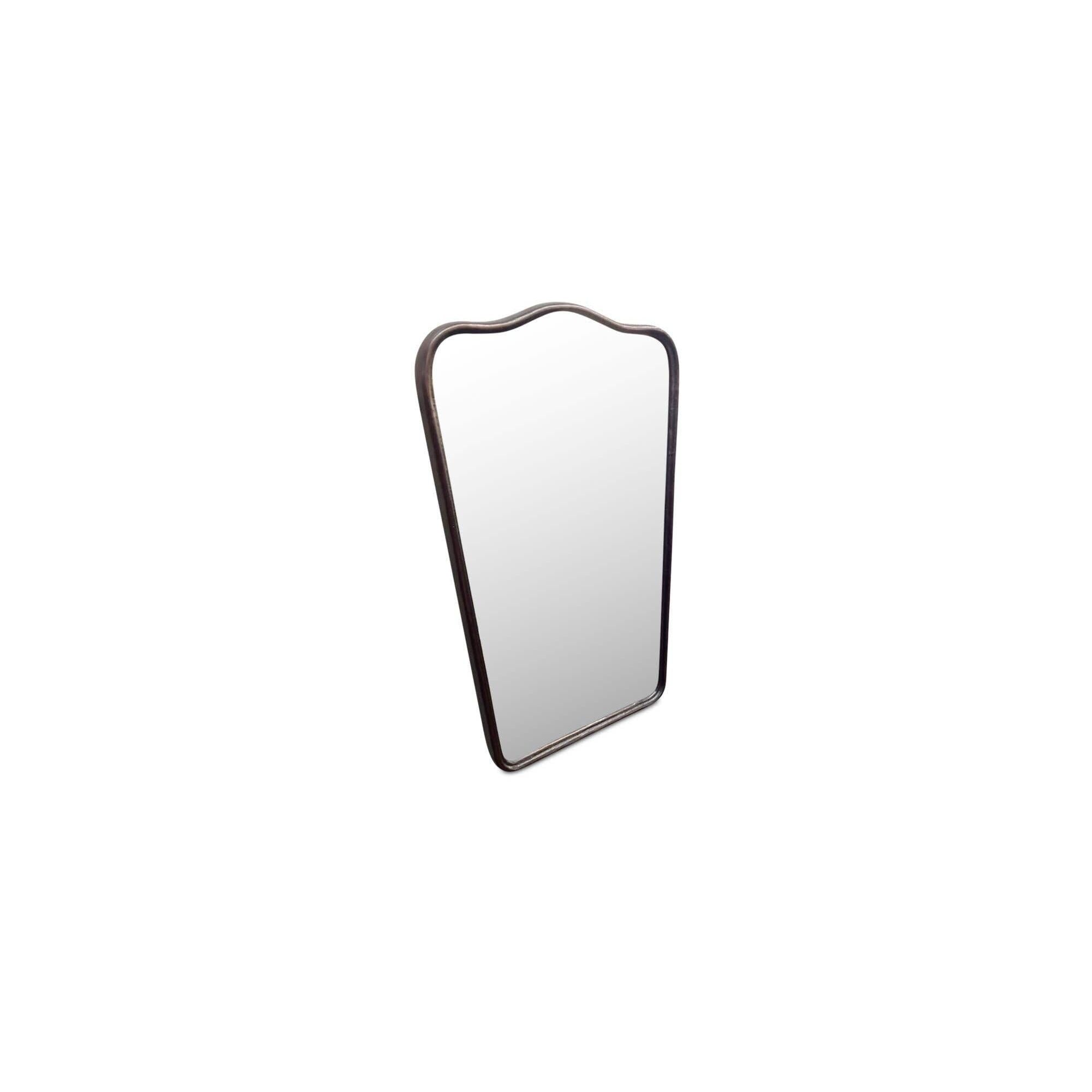 Moe's Home Keyes Mirror Blackened Bronze Cast Aluminum - Image 3