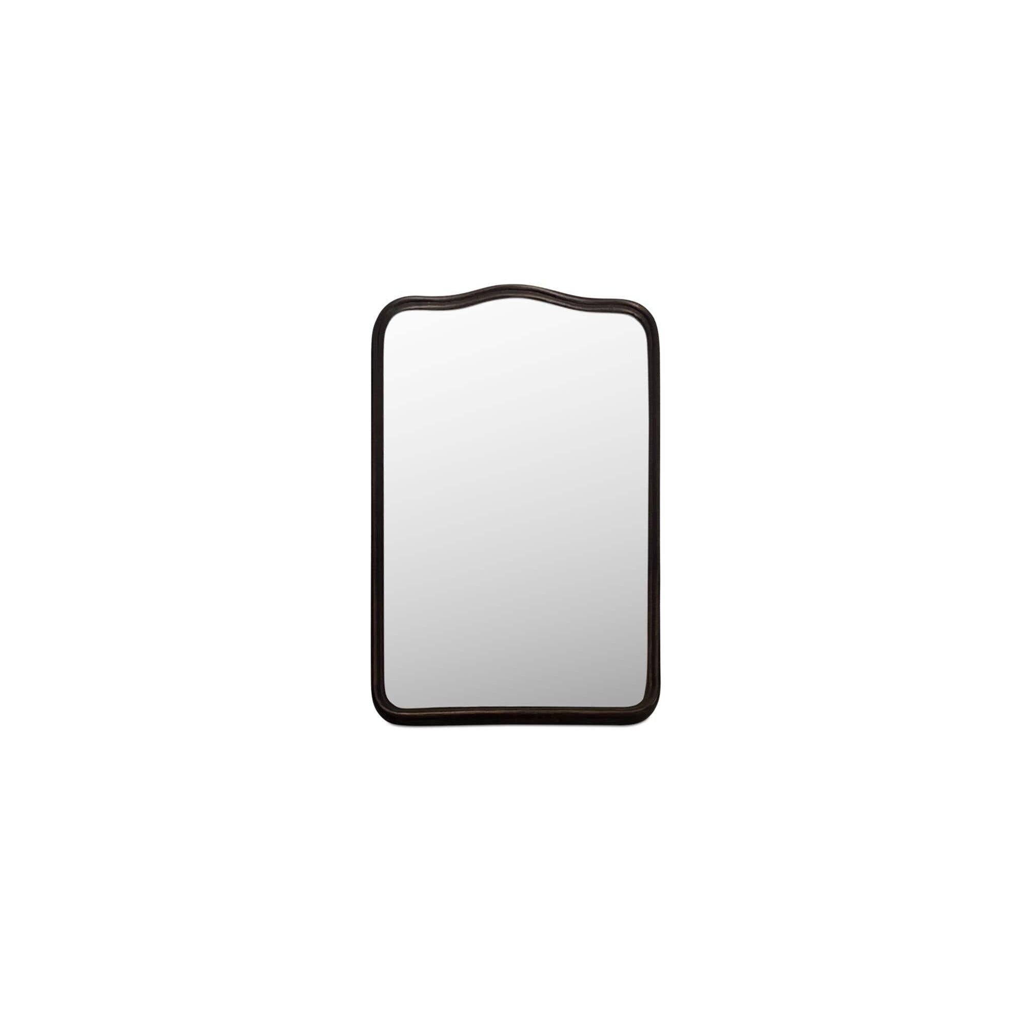Moe's Home Keyes Mirror Blackened Bronze Cast Aluminum - Image 1