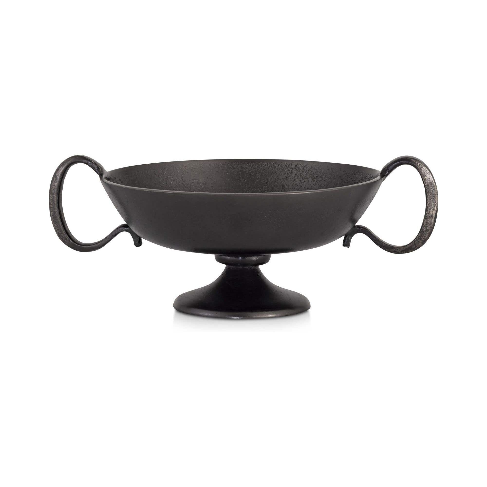 Moe's Home Floris Decorative Bowl Black Cast Aluminum - Image 1