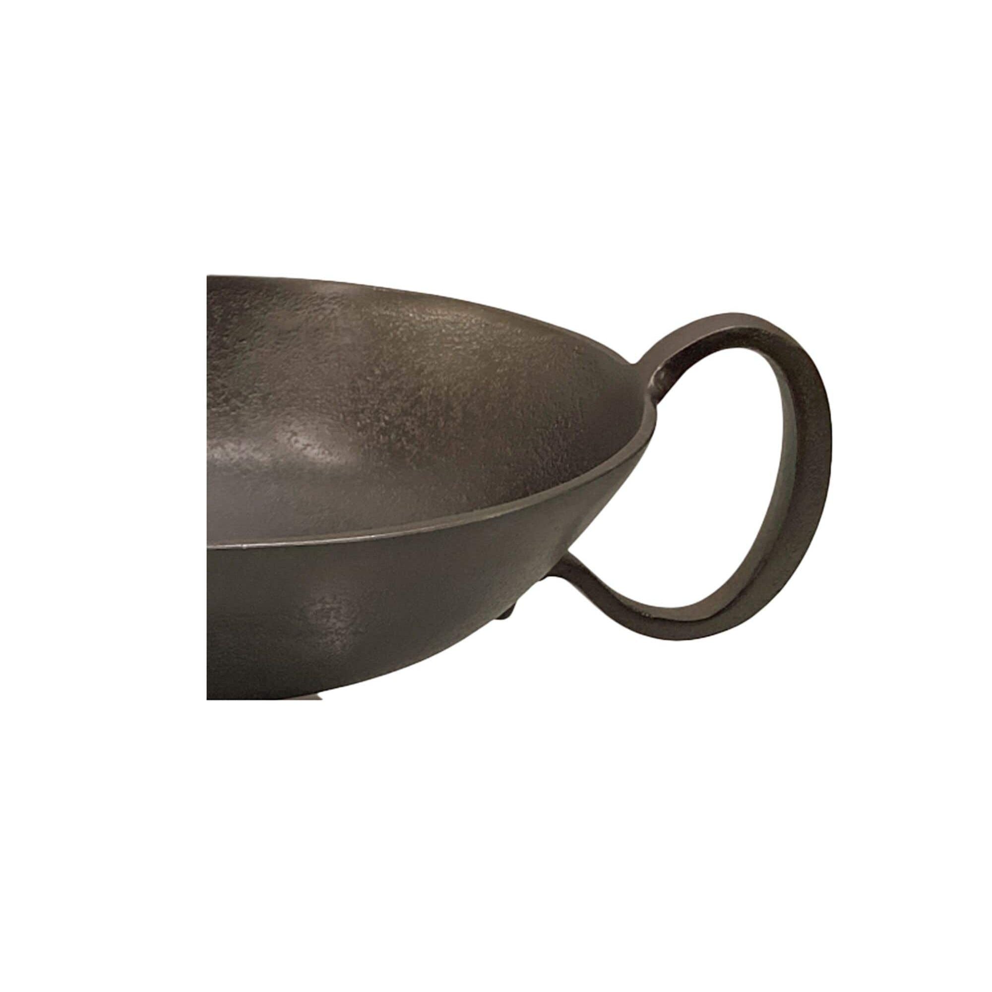 Moe's Home Floris Decorative Bowl Antique Brass Cast Aluminum - Image 3