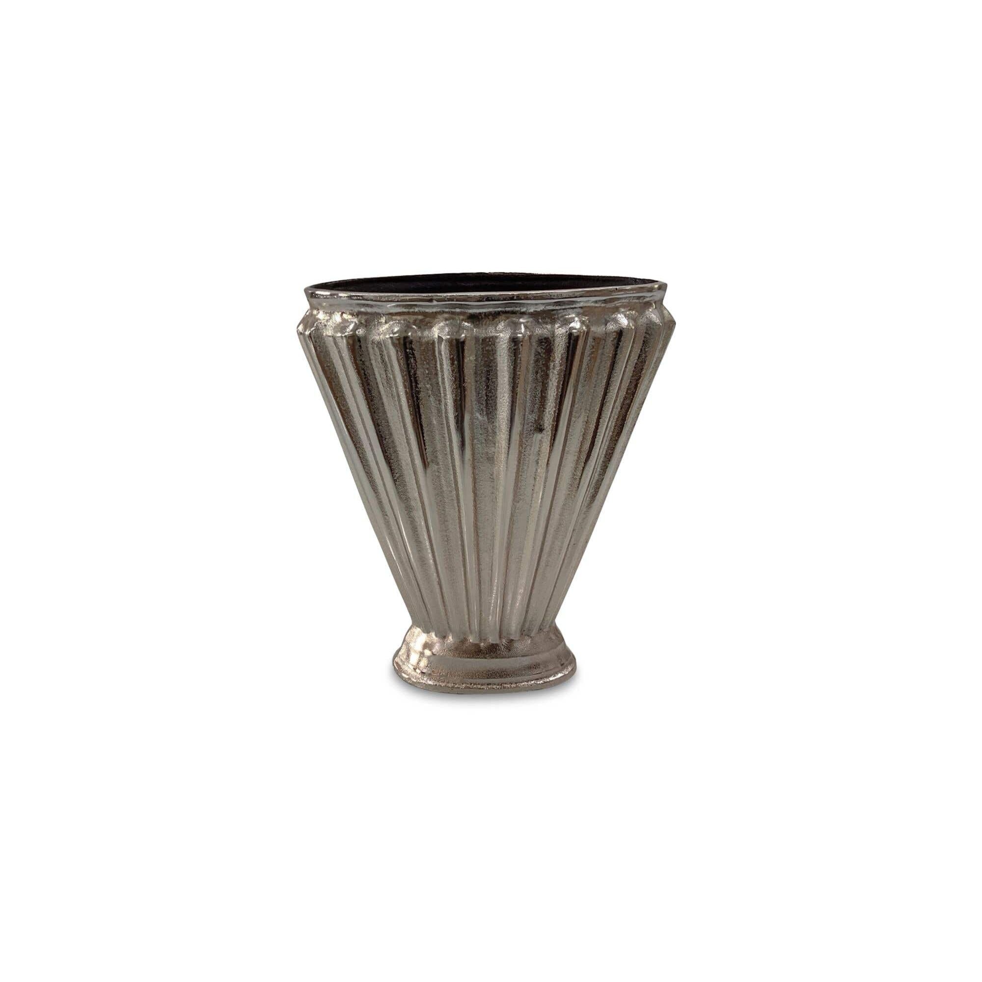 Moe's Home Jade Vase Aged Pewter Cast Aluminum - Image 3