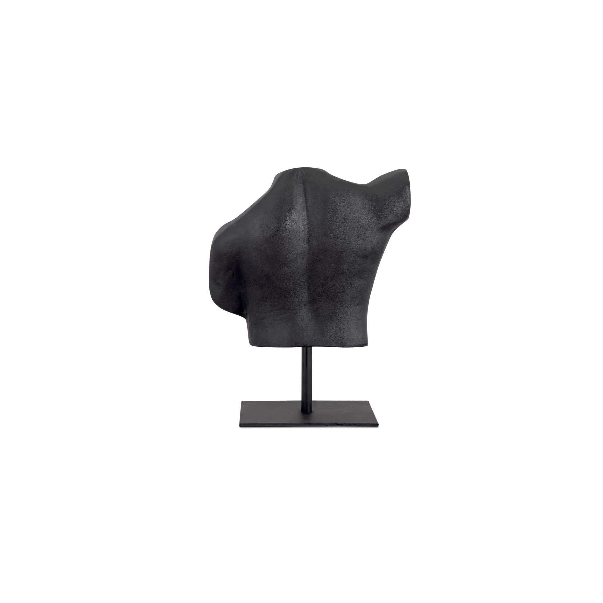 Moe's Home Victor Cast Alumiinum Sculpture Aged Black - Image 3
