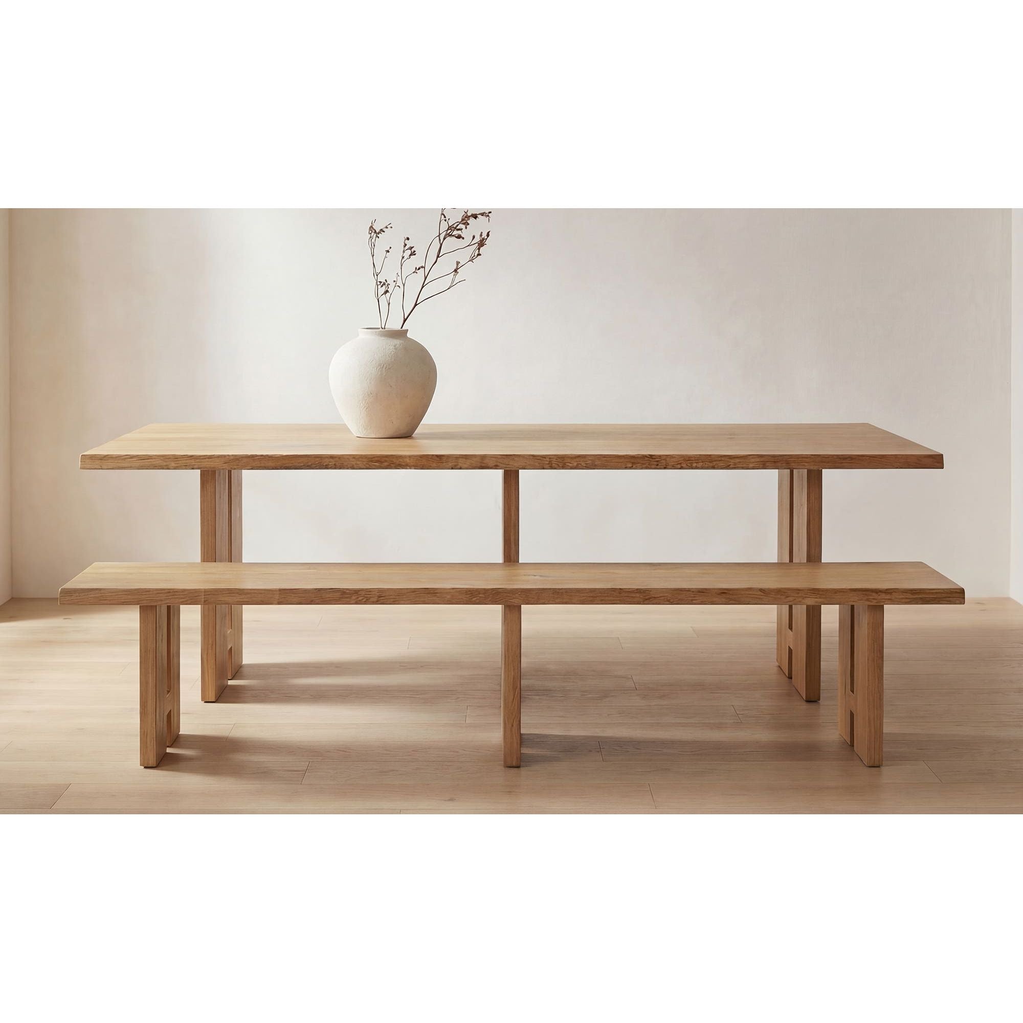 Moe's Home Tessa Dining Bench Natural - Image 2