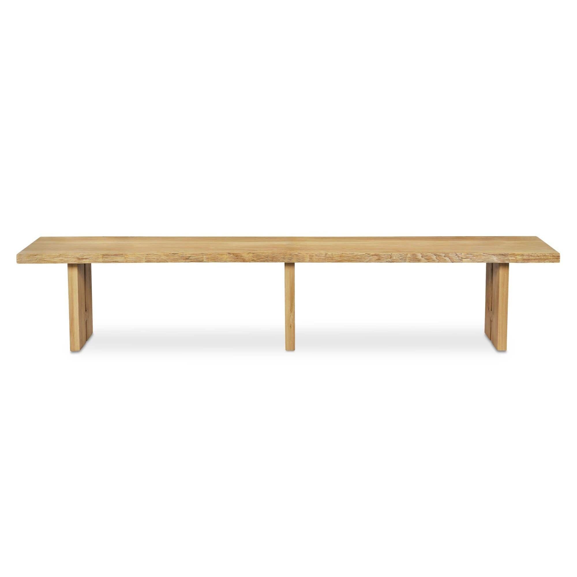 Moe’s Home Tessa Dining Bench Natural