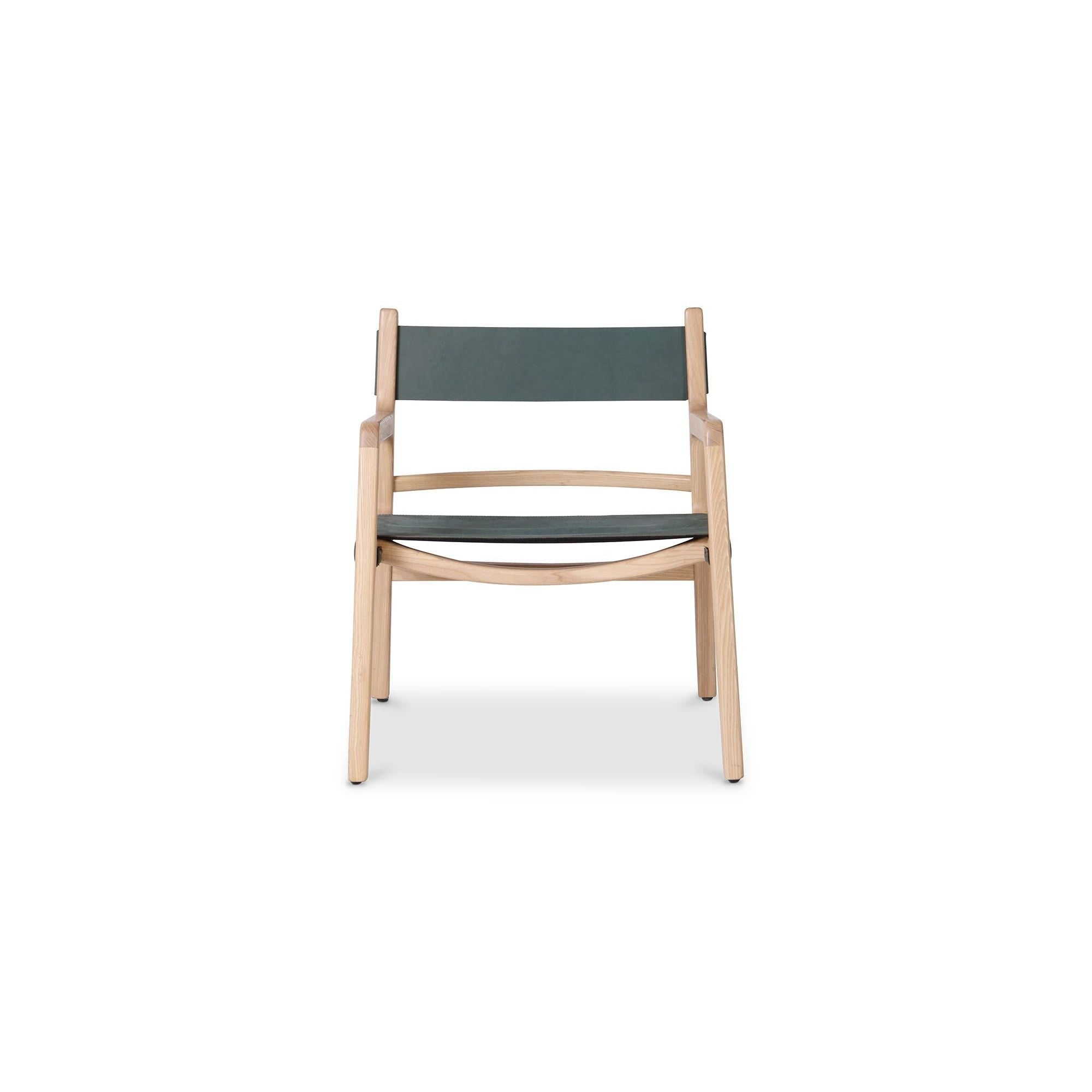 Moe's Home Collection Kolding Seagrass Green Chair - Image 1