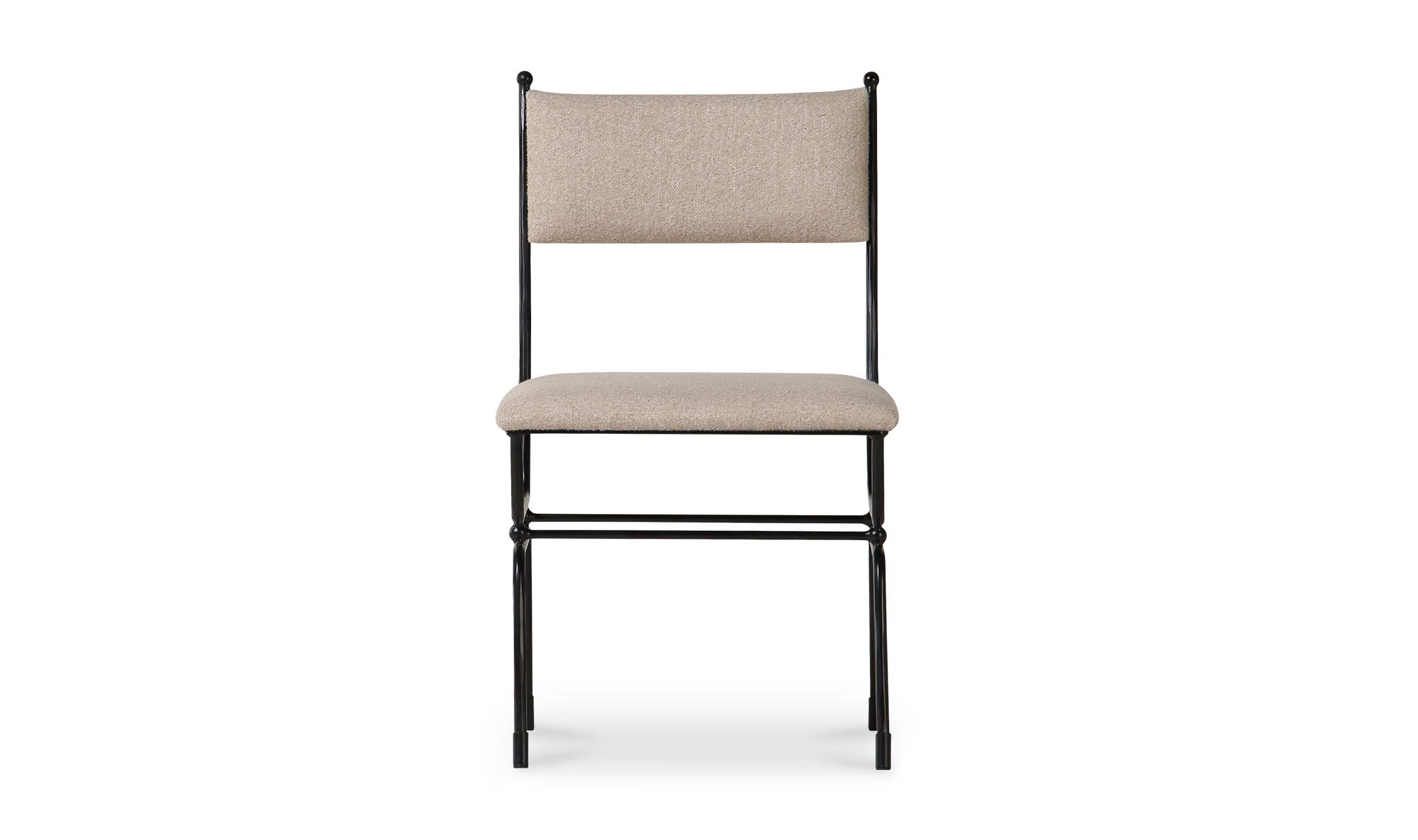 Moe's Home Posta Dining Chair Beige - Image 1