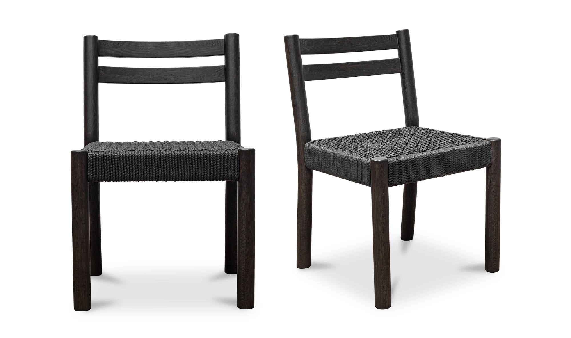 Moe’s Home Finn Dining Chair Black–Set Of Two