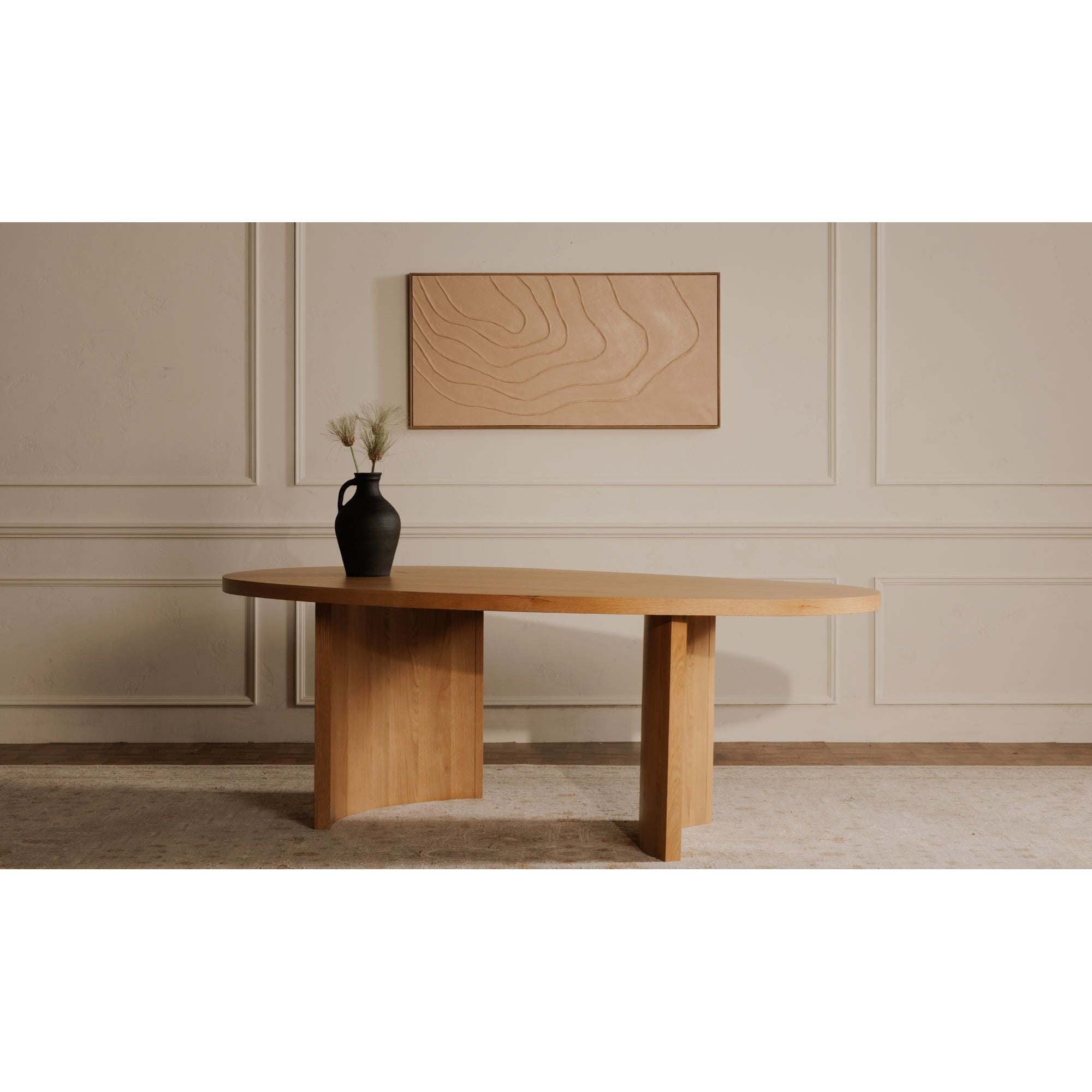 Moe's Home Louise Dining Table Natural - Image 3