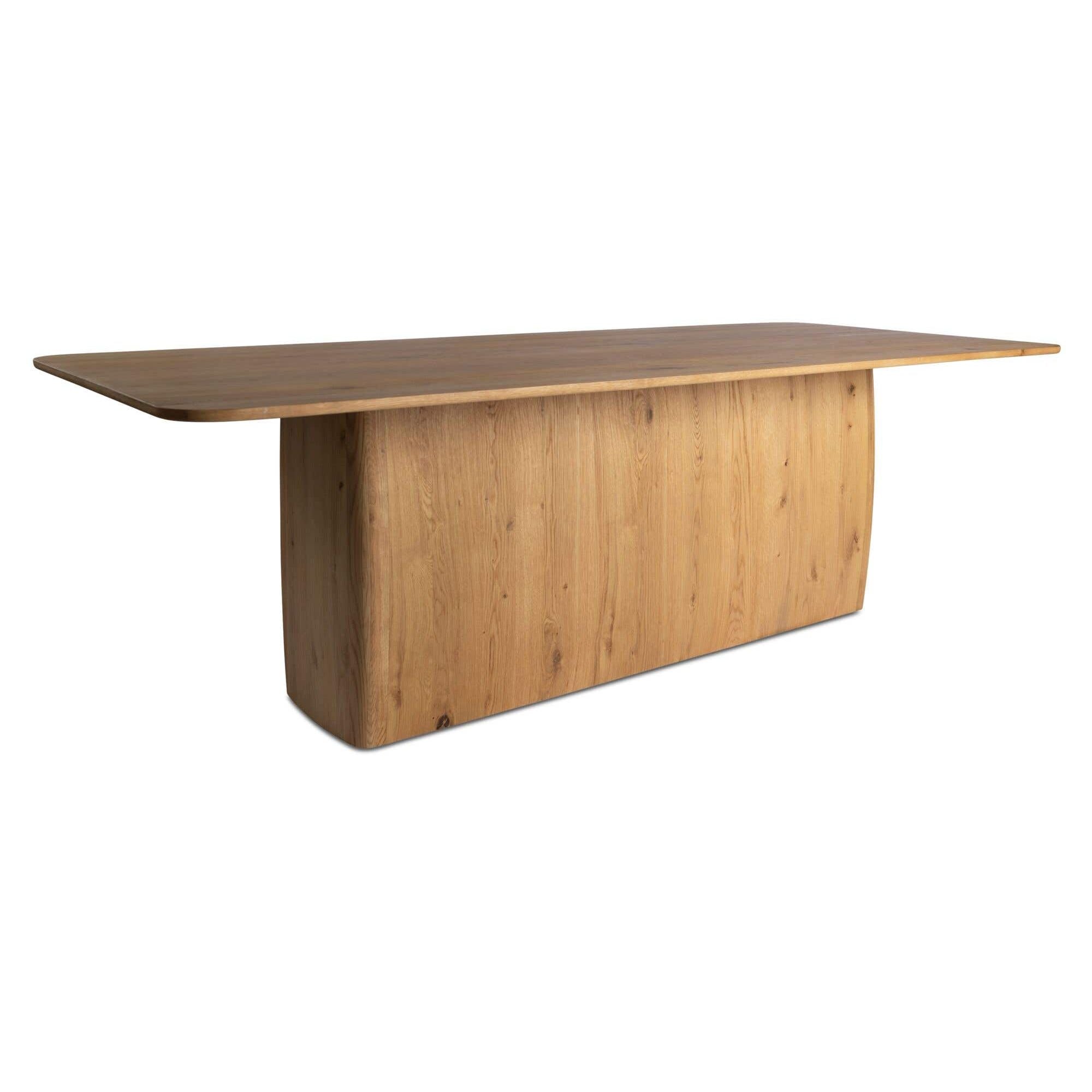 Moe's Home Winston Dining Table Rustic Oak - Image 2