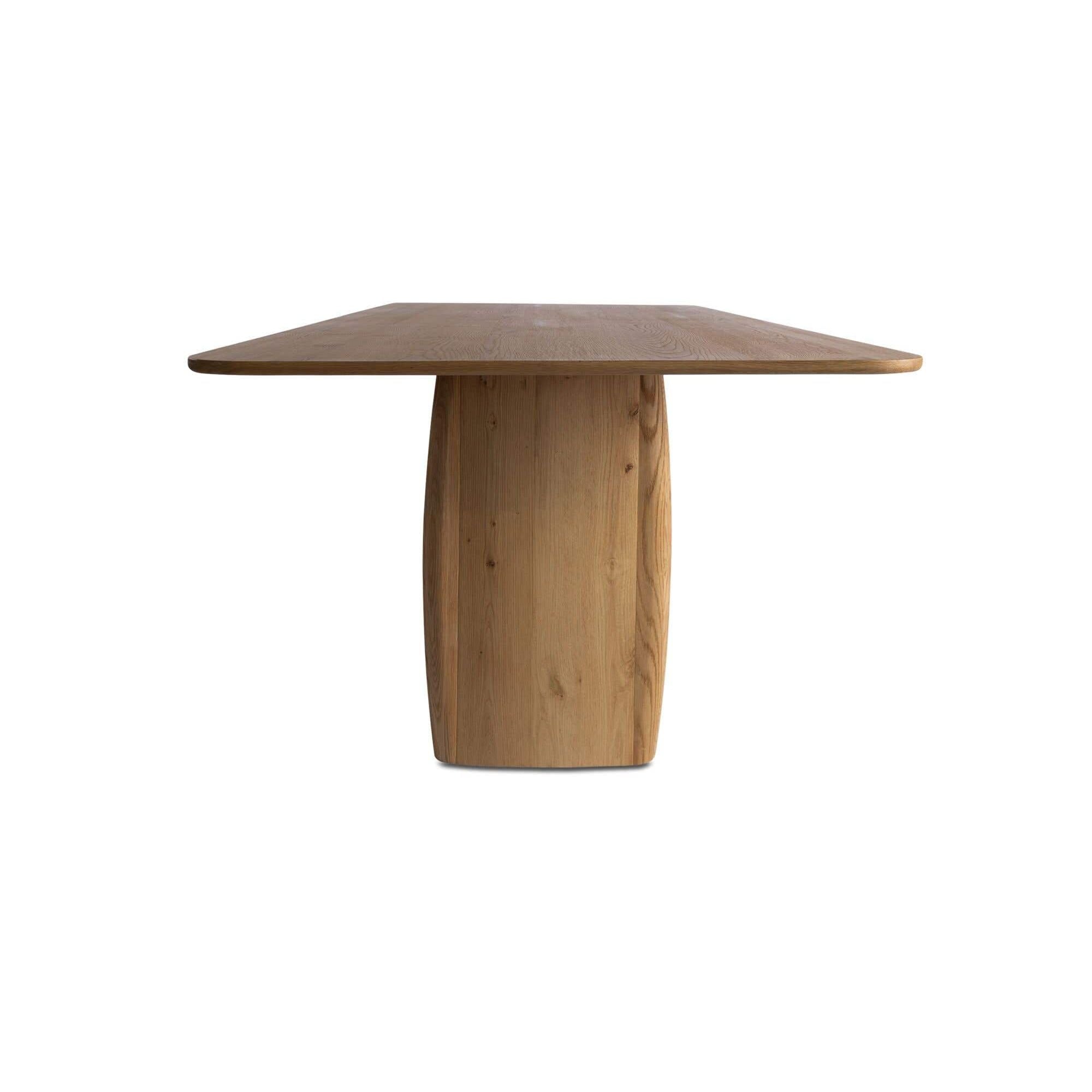 Moe's Home Winston Dining Table Rustic Oak - Image 3