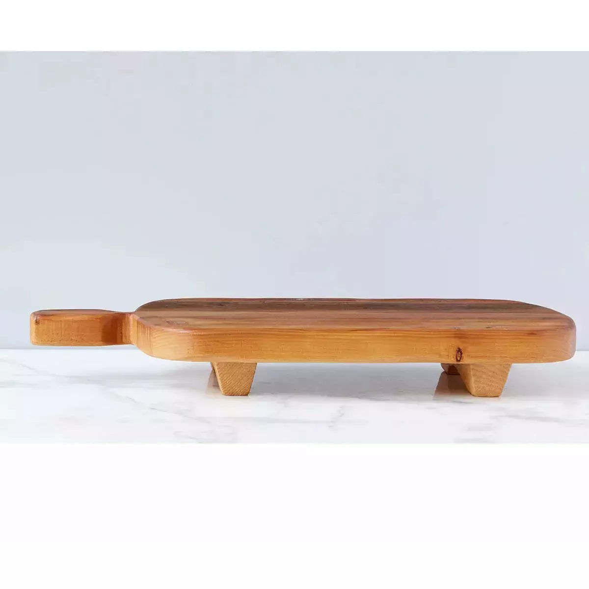 etúHOME Classic Rectangle Footed Reclaimed Wood Serving Board ~ IN-STORE PURCHASE ONLY - Image 2