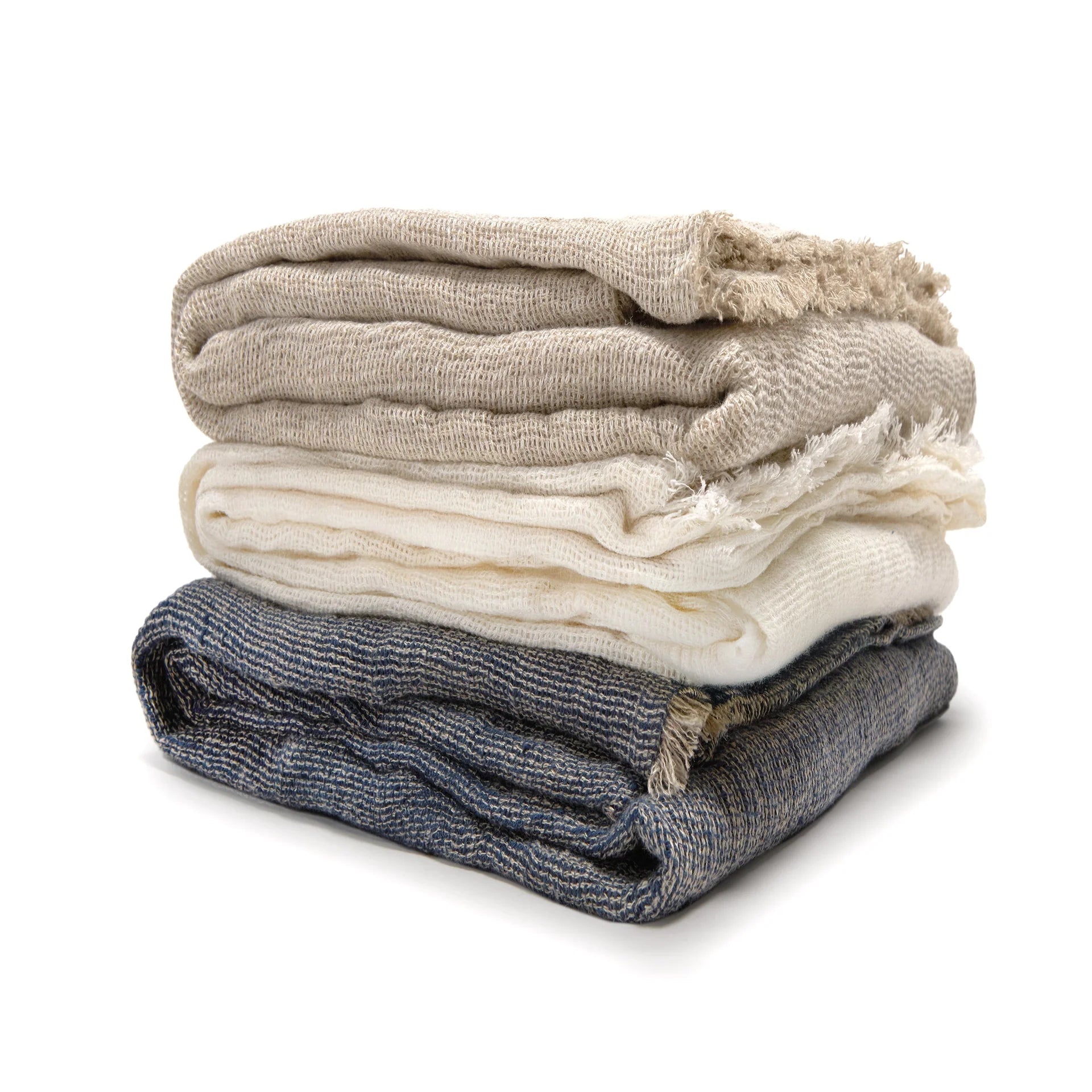 Pom Pom at Home River Oversized Throw Blanket ~ Available in 3 Colors - Image 1