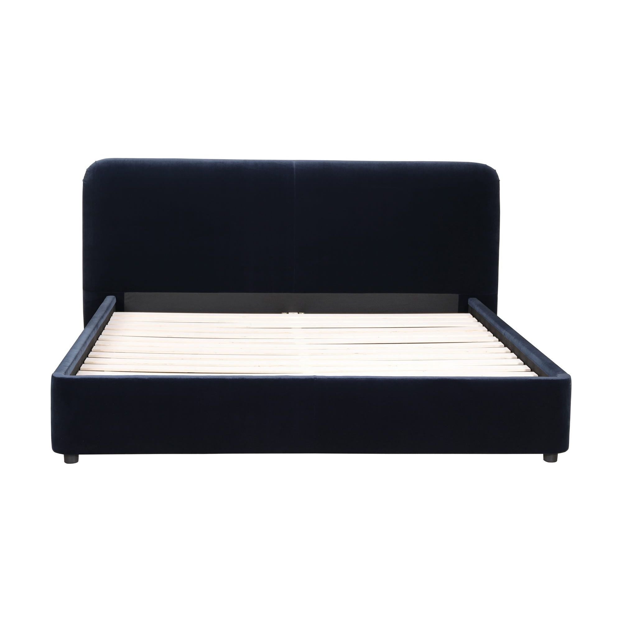 Moe's Home Collection Samara Blue King Bed - Image 3