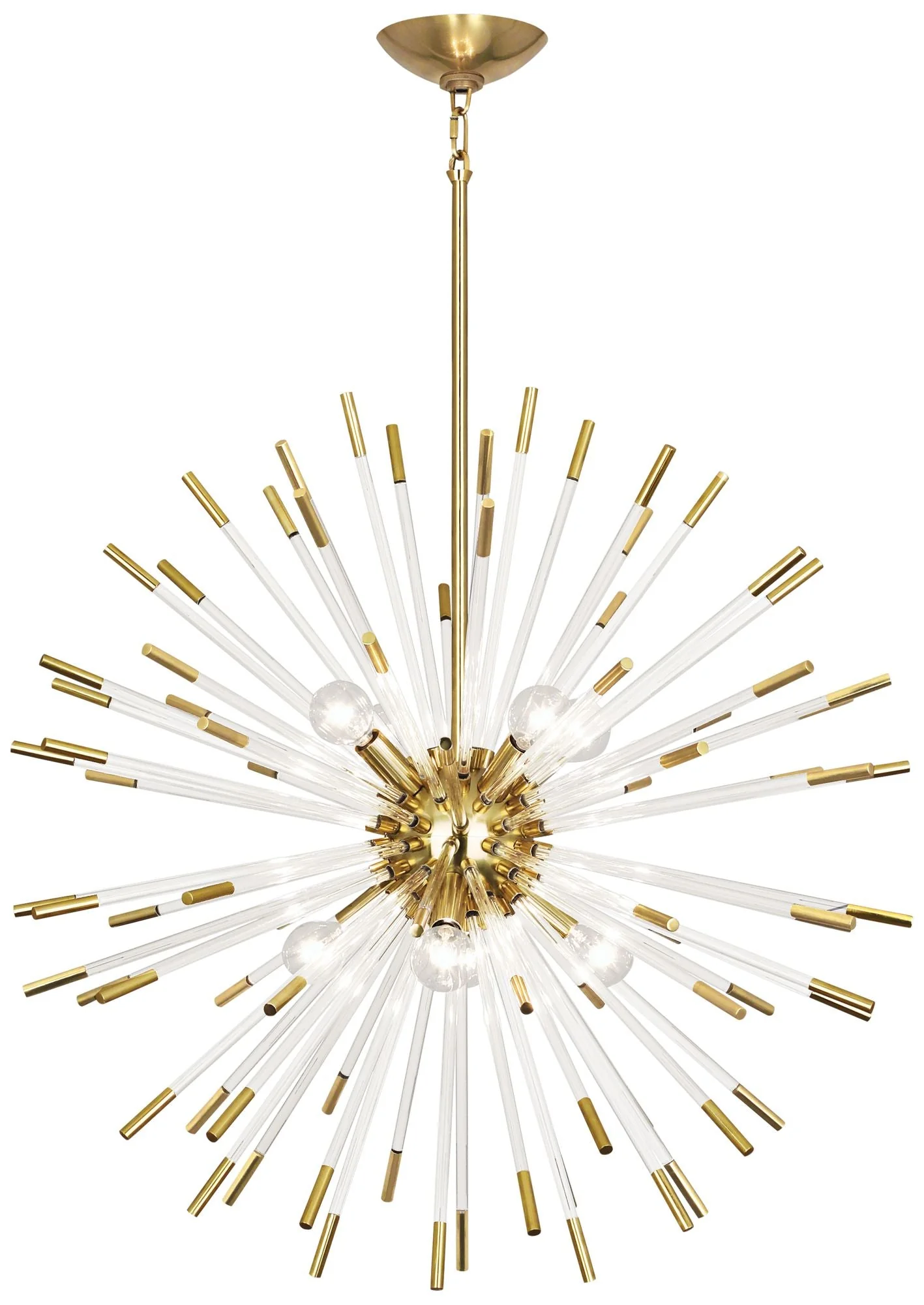 Robert Abbey Andromeda 28" Wide Modern Brass Pendant Light - Image 3