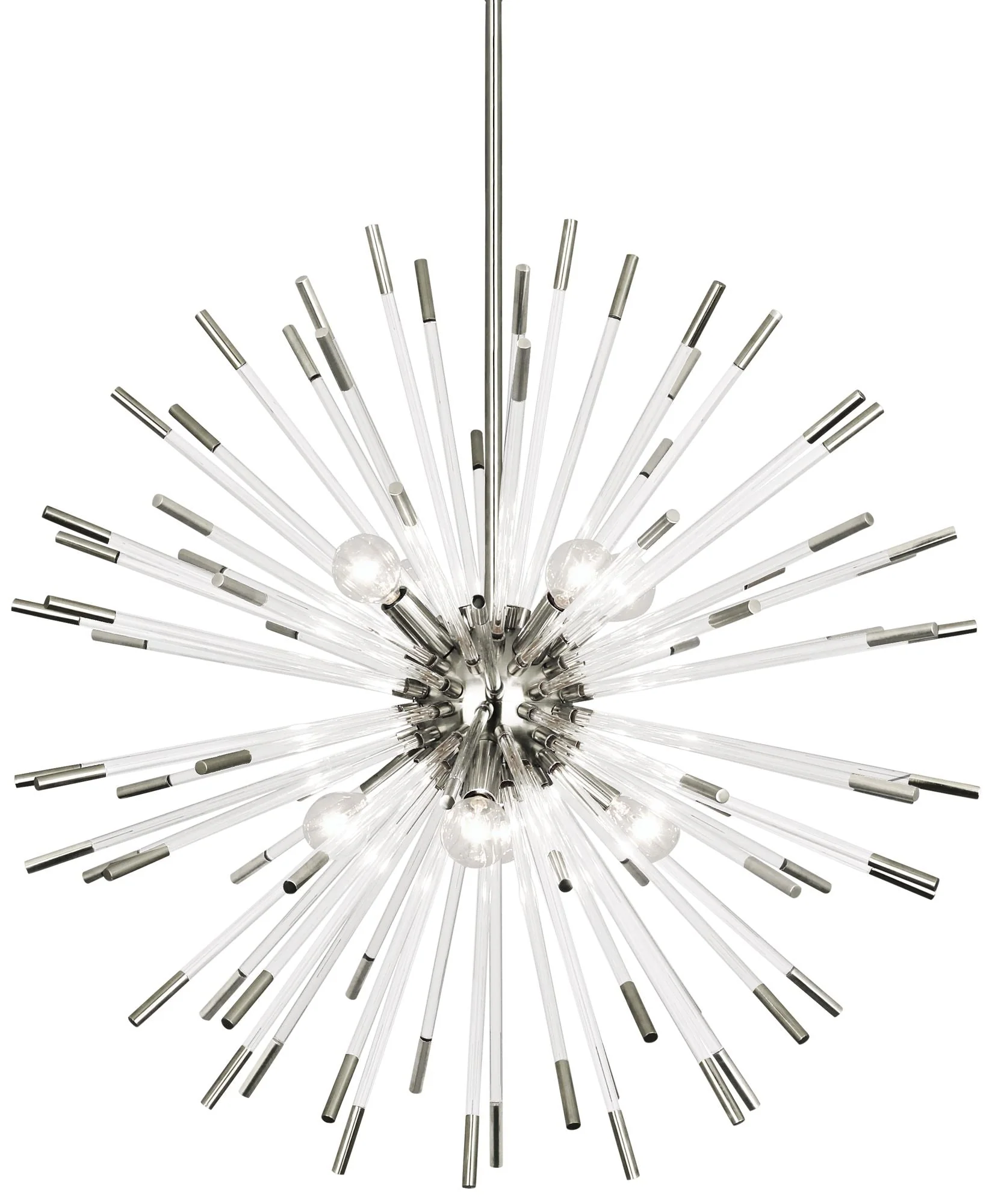 Robert Abbey Andromeda 28"W Polished Nickel Pendant Light - Image 2