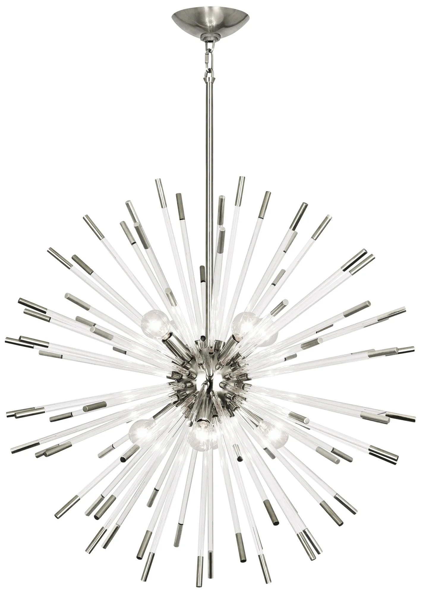 Robert Abbey Andromeda 28"W Polished Nickel Pendant Light - Image 3