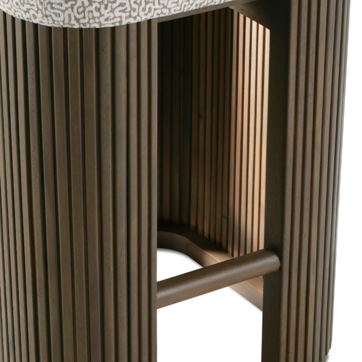 Rowe Furniture Kindred Counter Stool ~ Sesame or Godiva Finish ~ Available To Custom Order In All Fabrics - Image 3