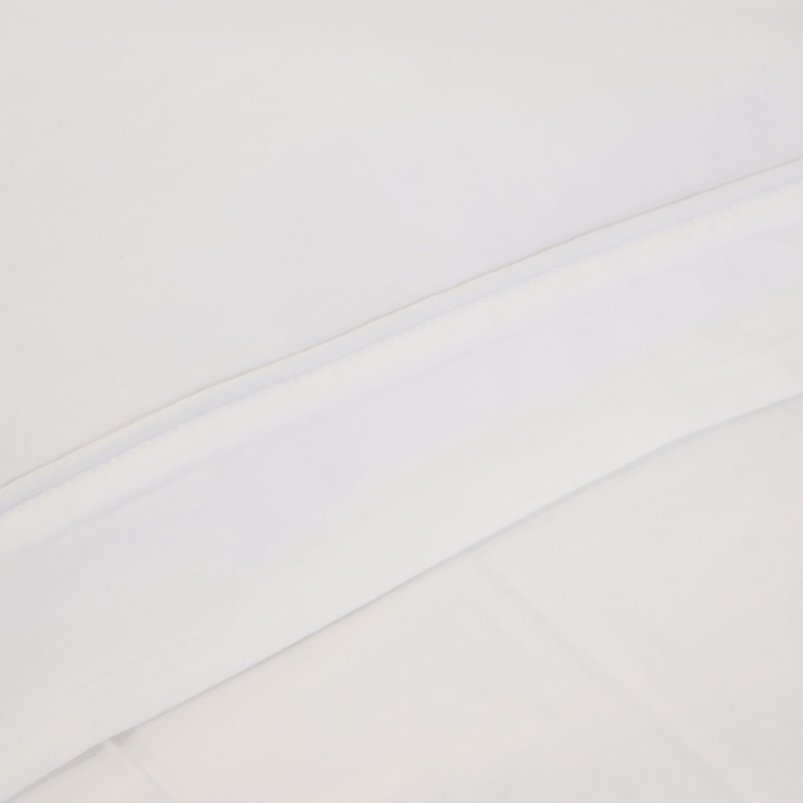 Pom Pom at Home Sheena Bamboo Sateen Sheet Set ~ White ~ Available in Twin, Queen and King Sizes - Image 2