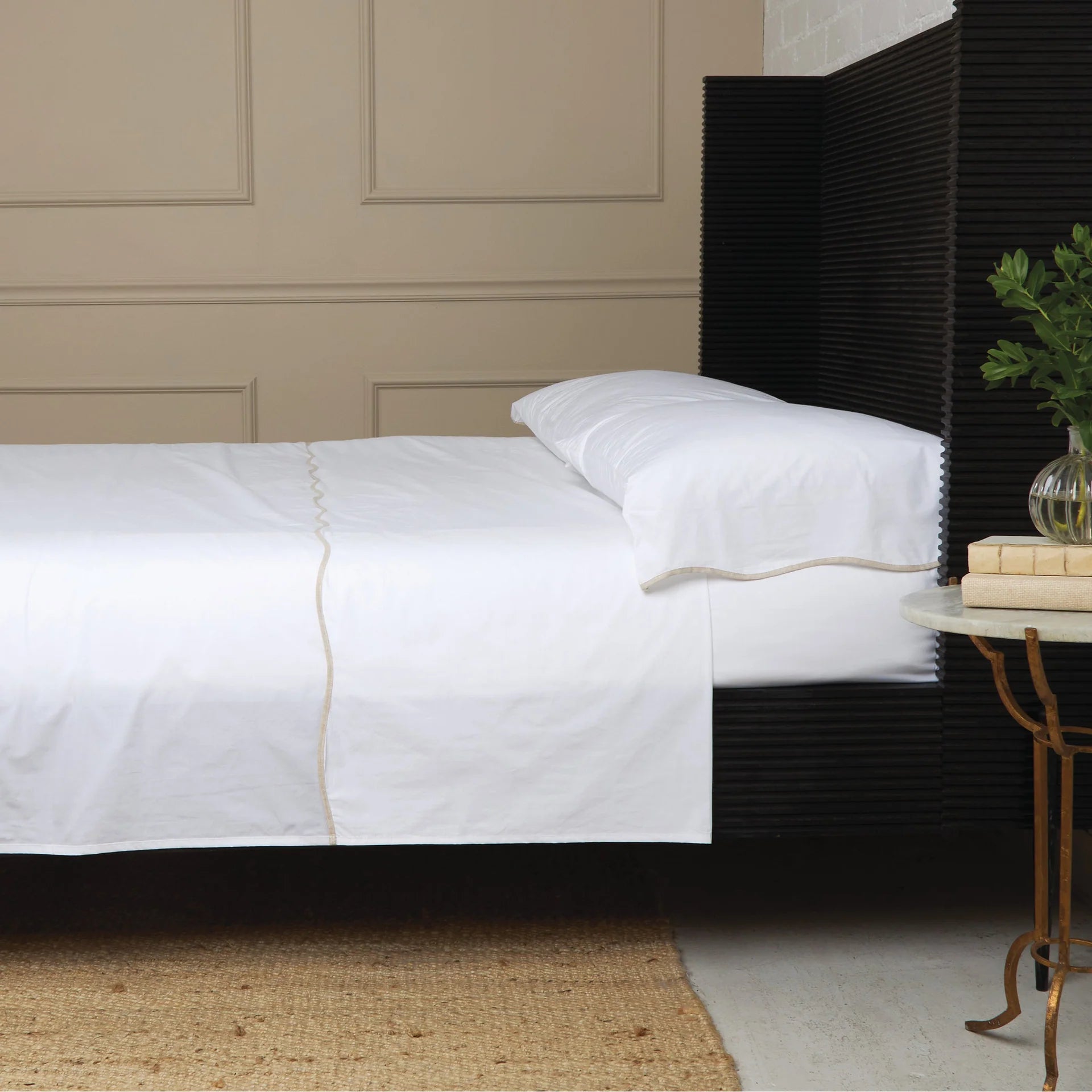 Pom Pom at Home Skylar Cotton Percale Sheet Set ~ Available in Twin, Queen, King and California King Sizes - Image 3