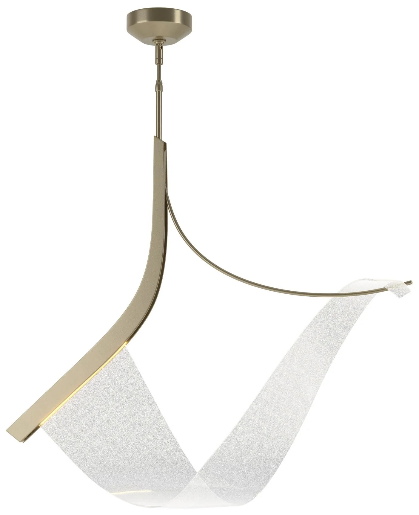 Sling Pendant - Modern Brass - Image 1
