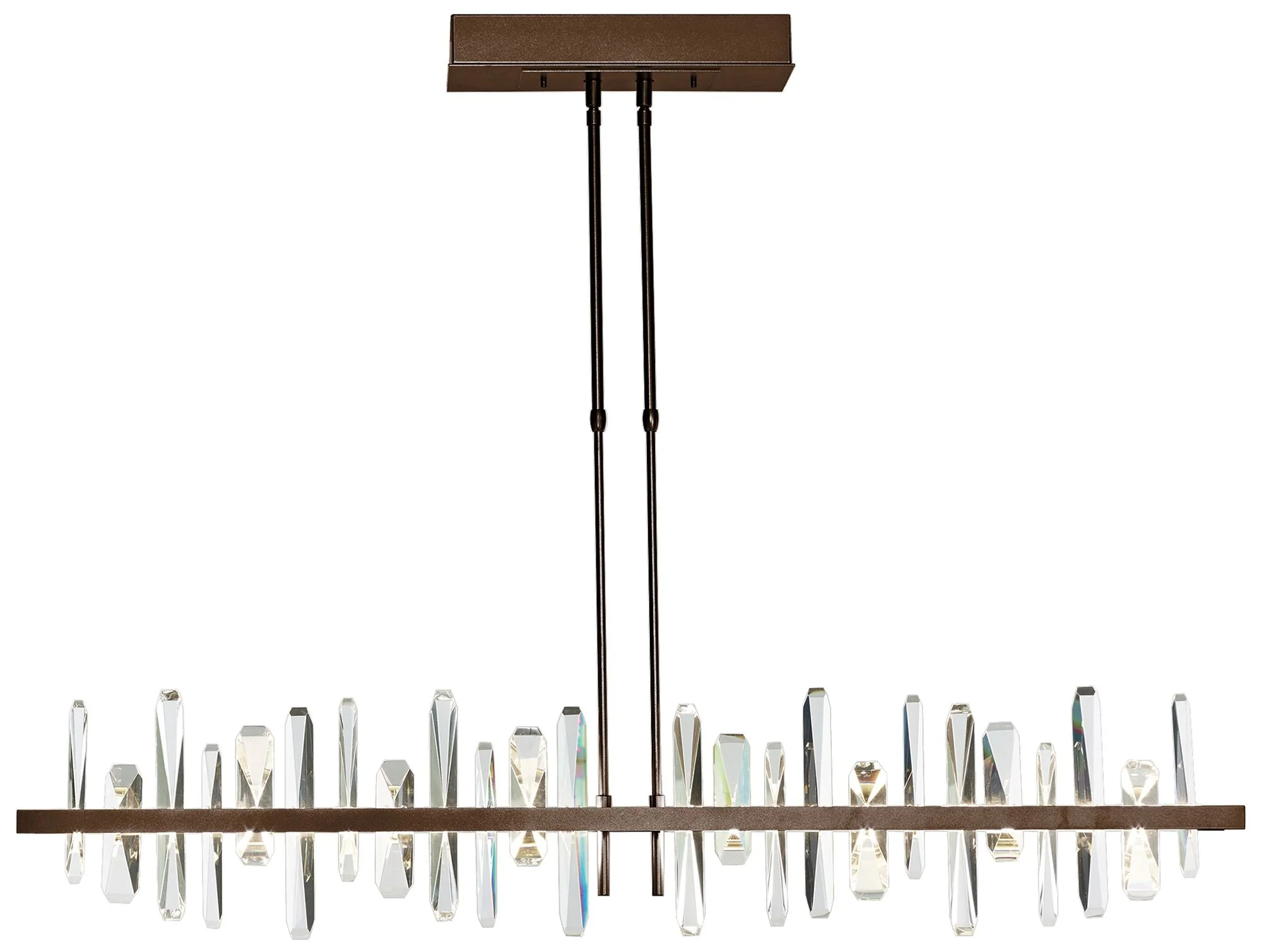 Solitude 51.9" Wide Large Bronze LED Pendant - Image 1
