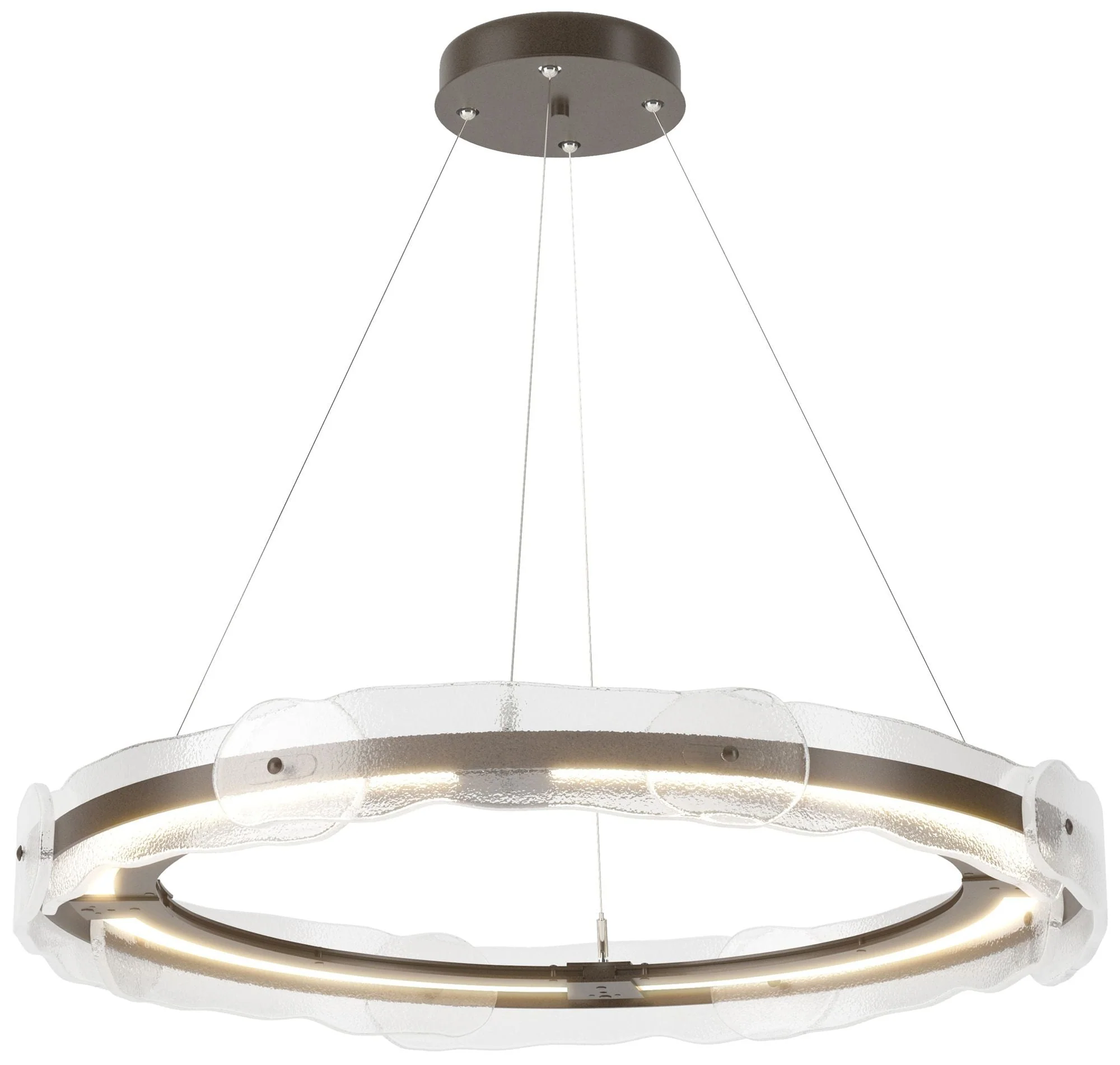 Solstice LED Pendant - Bronze - Clear - Image 1