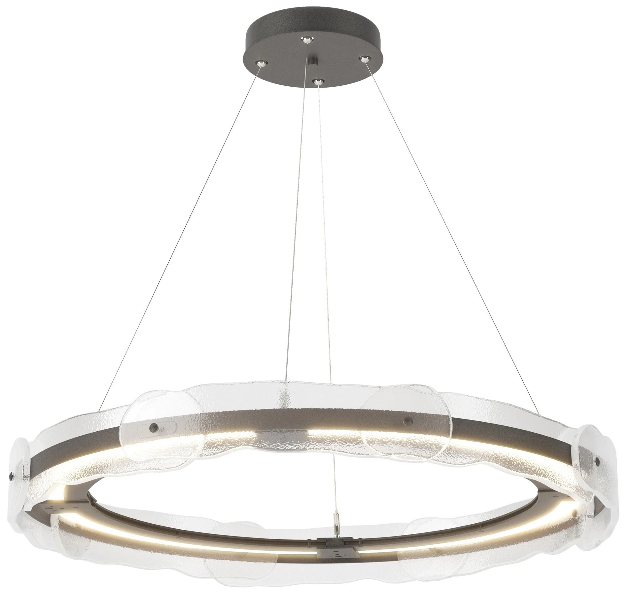 Solstice LED Pendant - Iron - Clear - Image 1