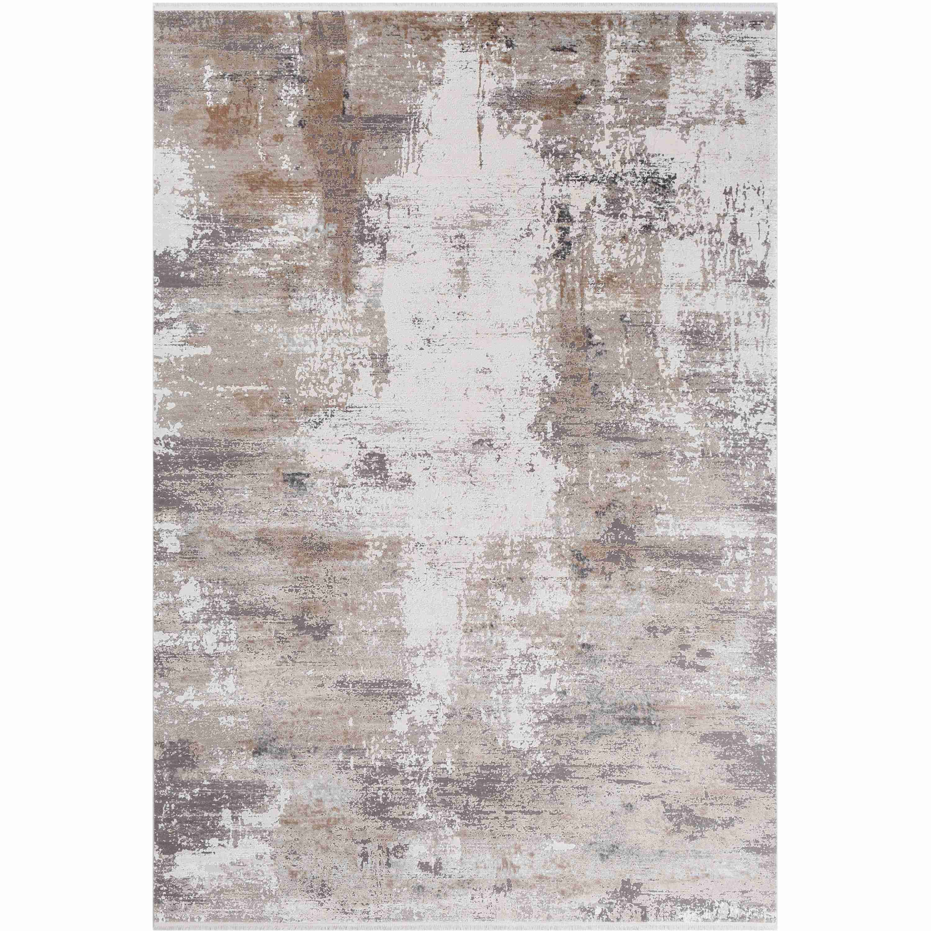 Surya Rugs Solar Collection Light Brown, Gray, Charcoal & White Area Rug SOR-2300 - Image 3