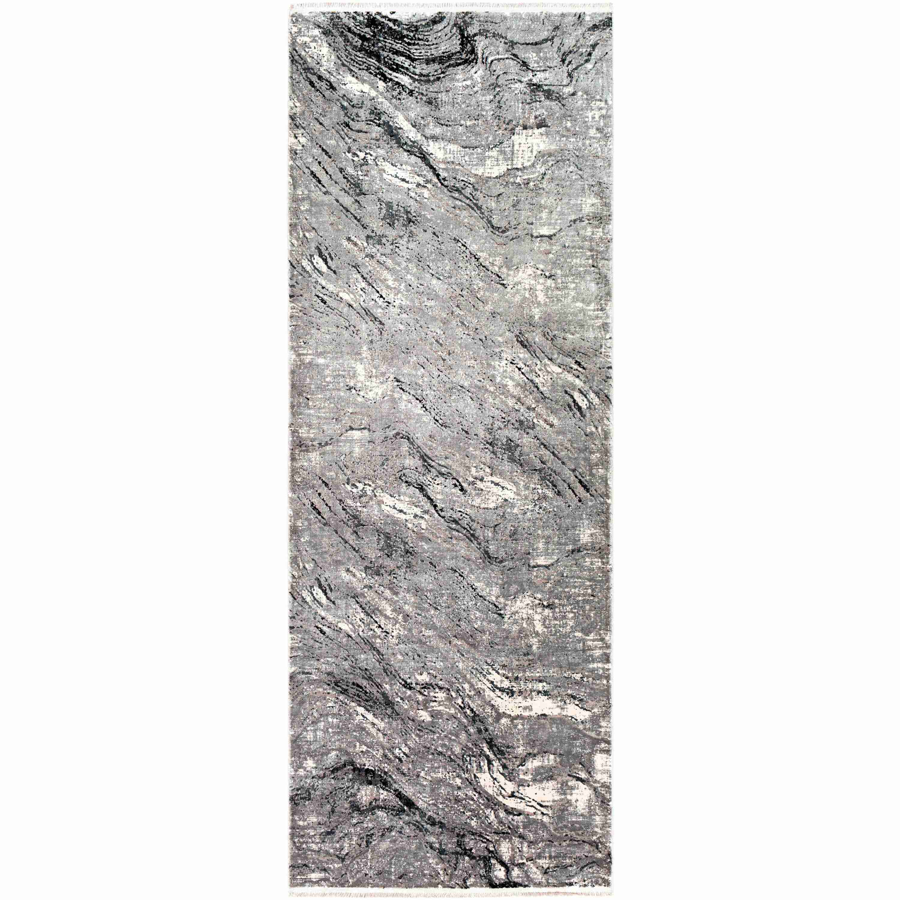 Surya Rugs Solar Collection Charcoal, Gray, Light Gray & Black Area Rug SOR-2309 - Image 3