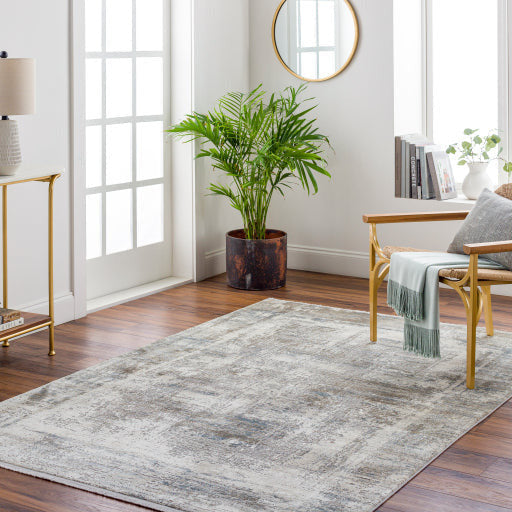 Surya Rugs Solar Collection Cream, Taupe, Gray, Brown, Tan & Light Gray Area Rug  SOR-2317 - Image 2