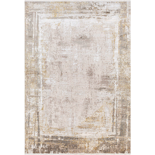 Surya Rugs Solar Collection Wheat, Tan, Beige Blush, Dark Brown & Mustard Area Rug SOR-2318 - Image 3