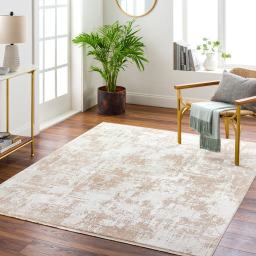 Surya Rugs Solar Collection Ivory, Wheat, Taupe, Cream & Tan Area Rug SOR-2319 - Image 2