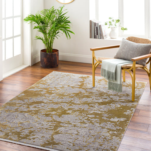 Surya Rugs Solar Collection Gray, Tan & Brown Area Rug SOR-2320 - Image 2