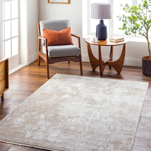 Surya Rugs Solar Collection Ivory, Wheat, Taupe, Tan, Cream Area Rug  SOR-2324 - Image 2
