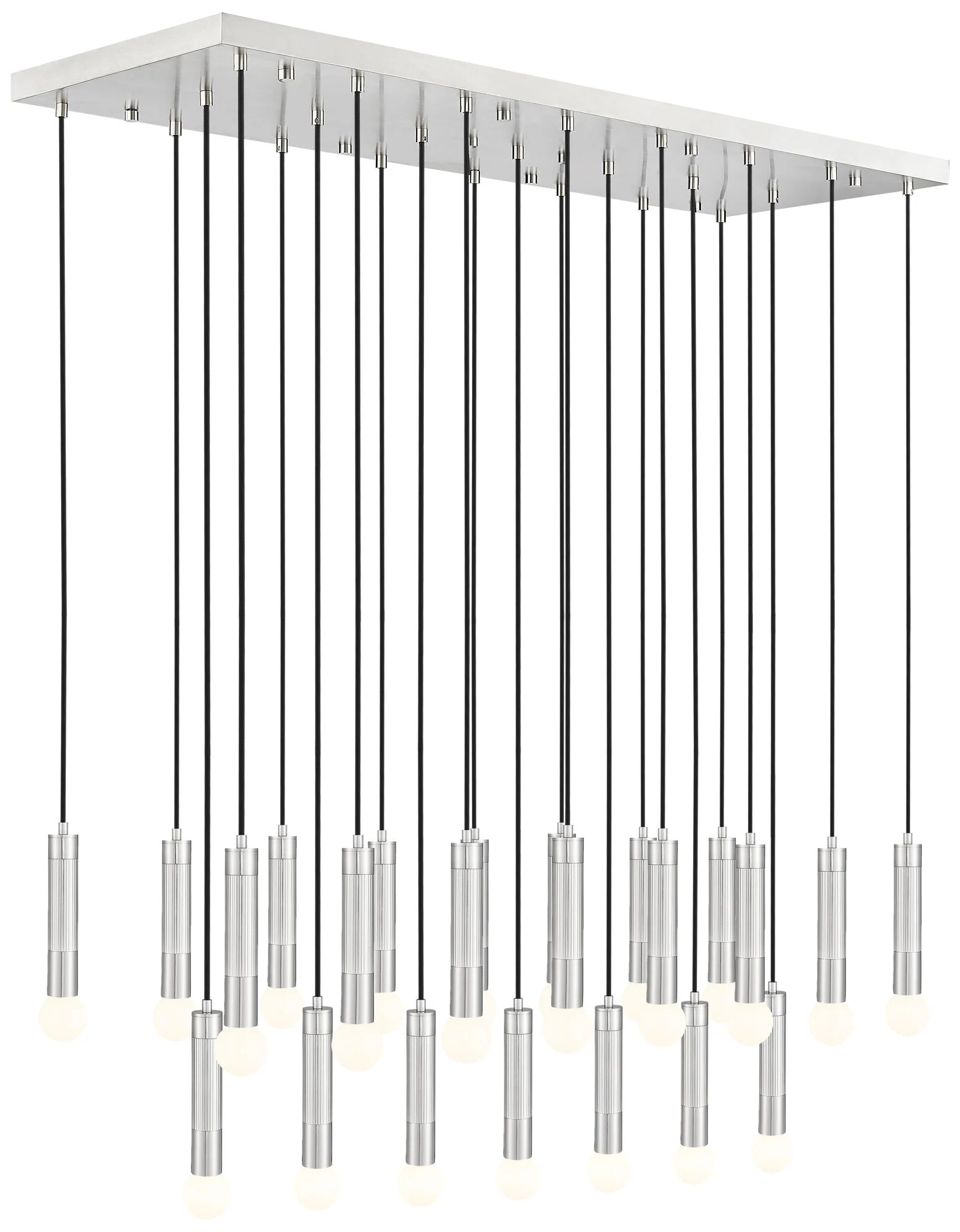 Stari by Z-Lite Brushed Nickel 23 Light Linear Chandelier - Image 1