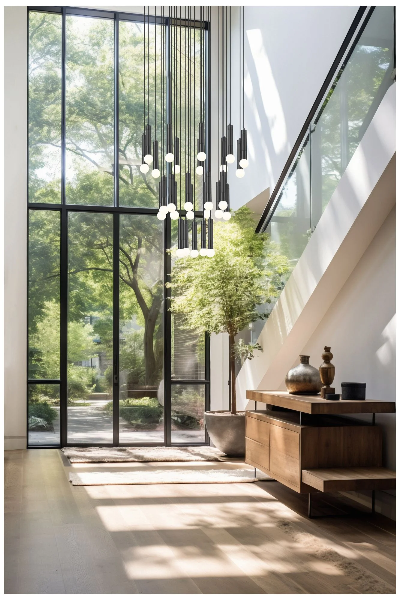 Stari by Z-Lite Matte Black 27 Light Chandelier - Image 3