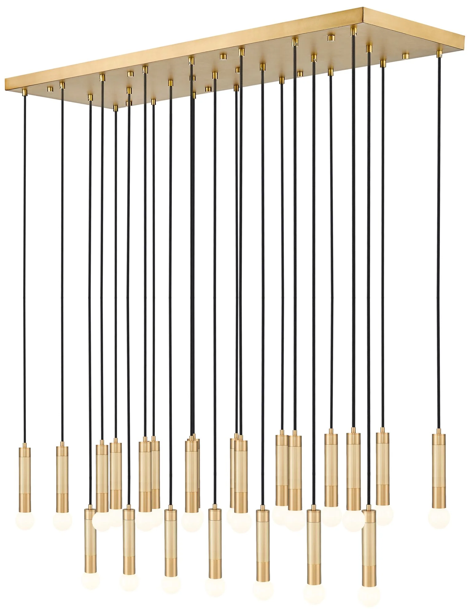 Stari by Z-Lite Modern Gold 23 Light Linear Chandelier - Image 1