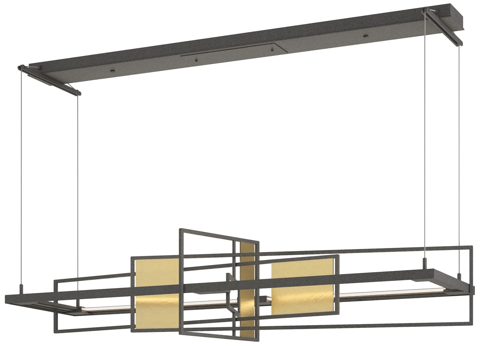 Summer LED Pendant - Iron - Modern Brass - Image 1