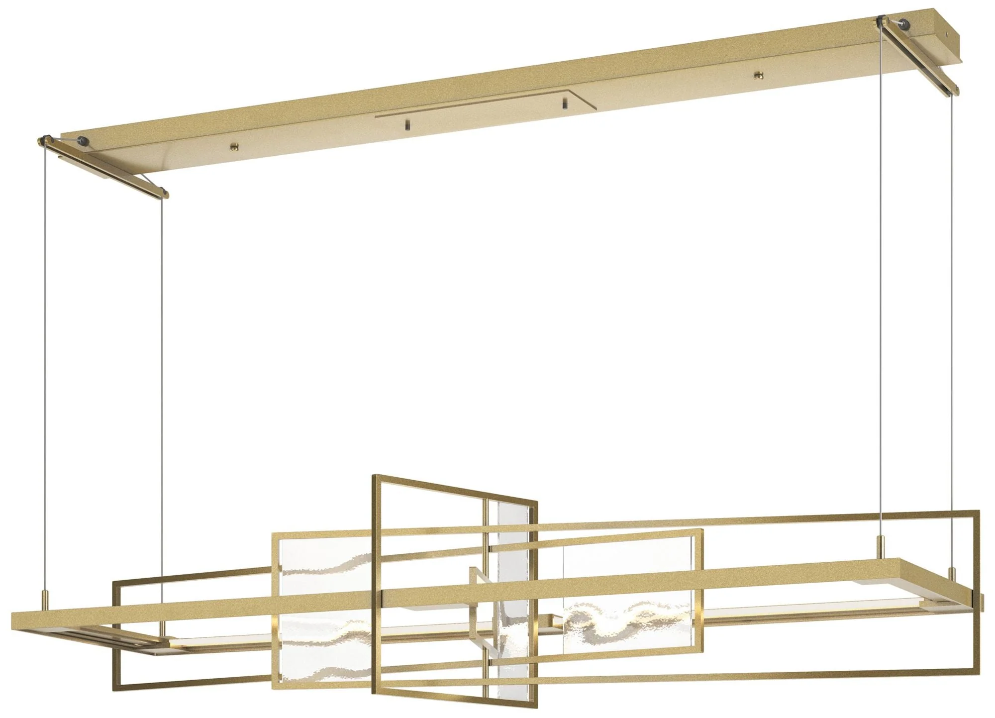 Summer LED Pendant - Modern Brass - Aqualite - Image 1