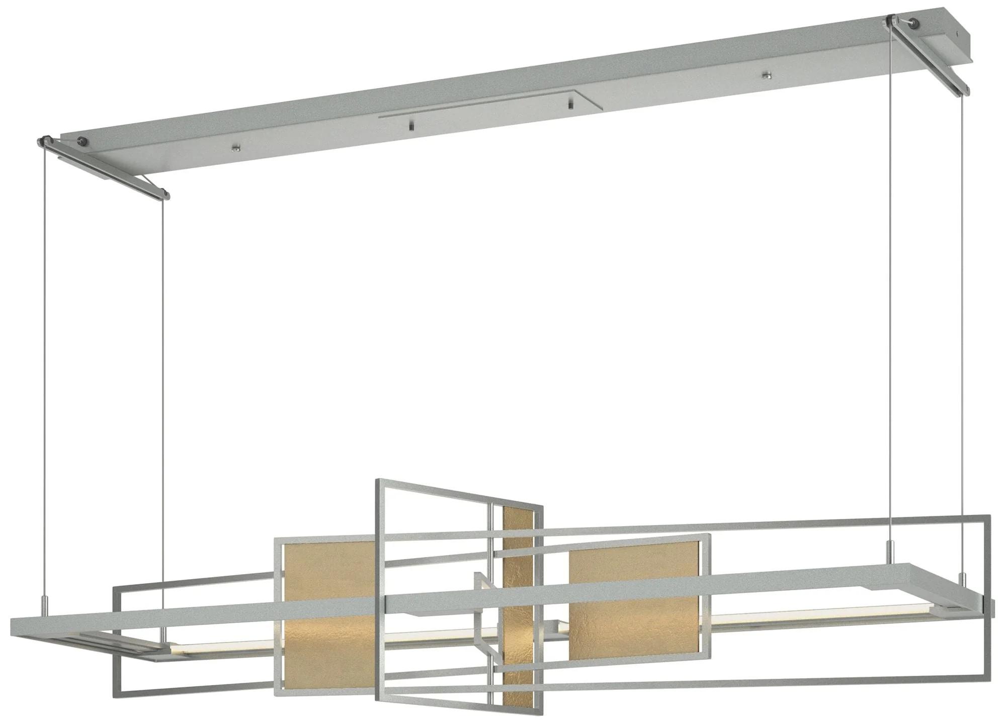 Summer LED Pendant - Platinum - Gold - Image 1