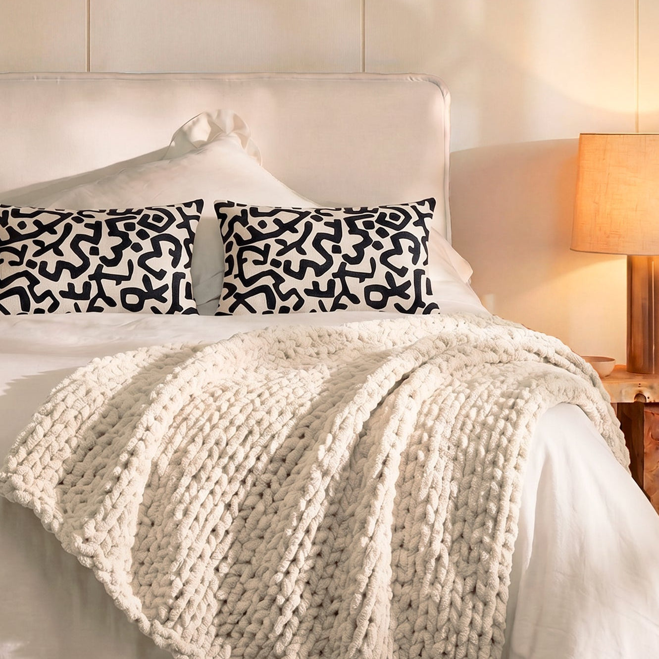 Sunday Citizen Maya Lumbar Pillow ~ 22 in x 14 in