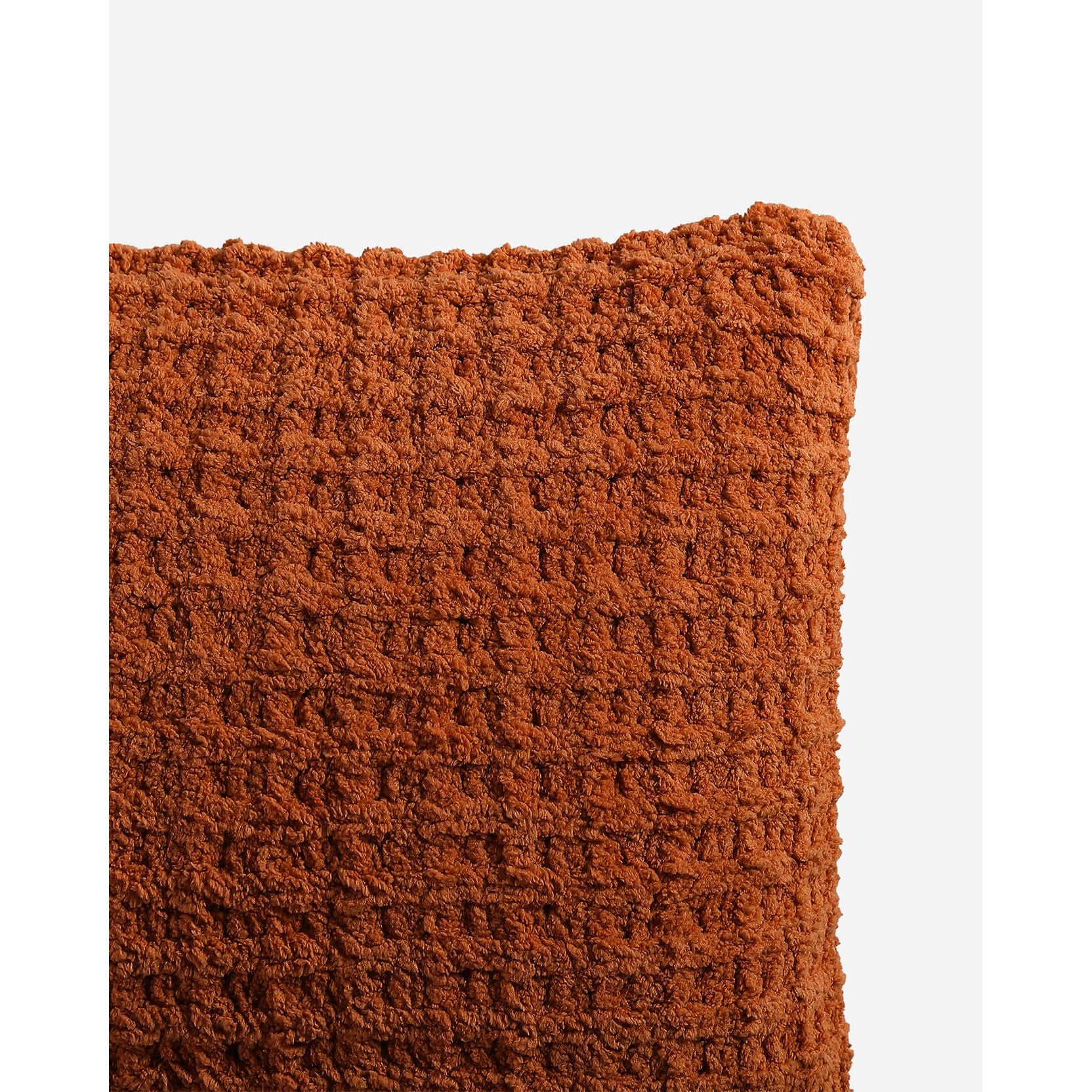 Sunday Citizen Snug Waffle Mini Pillow in Cinnamon Stick ~ 18 x 12 - Image 2