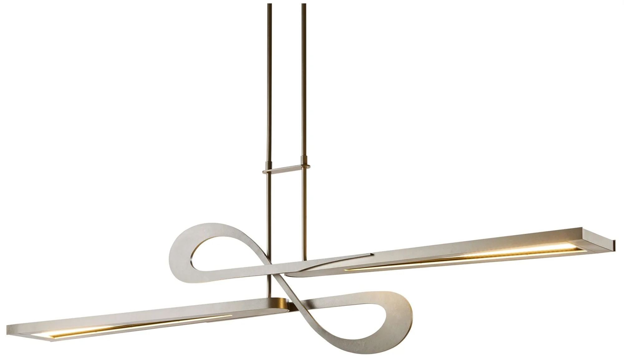 Switchback 49.8" Dark Smoke Short LED Pendant - Image 1