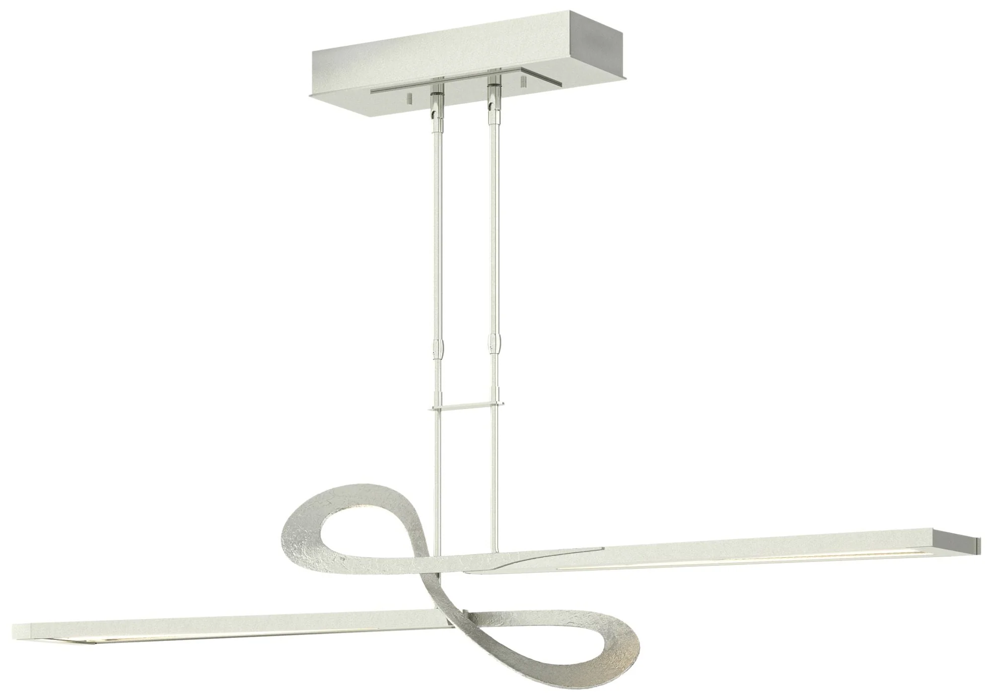 Switchback 49.8" Wide Sterling LED Pendant - Image 1