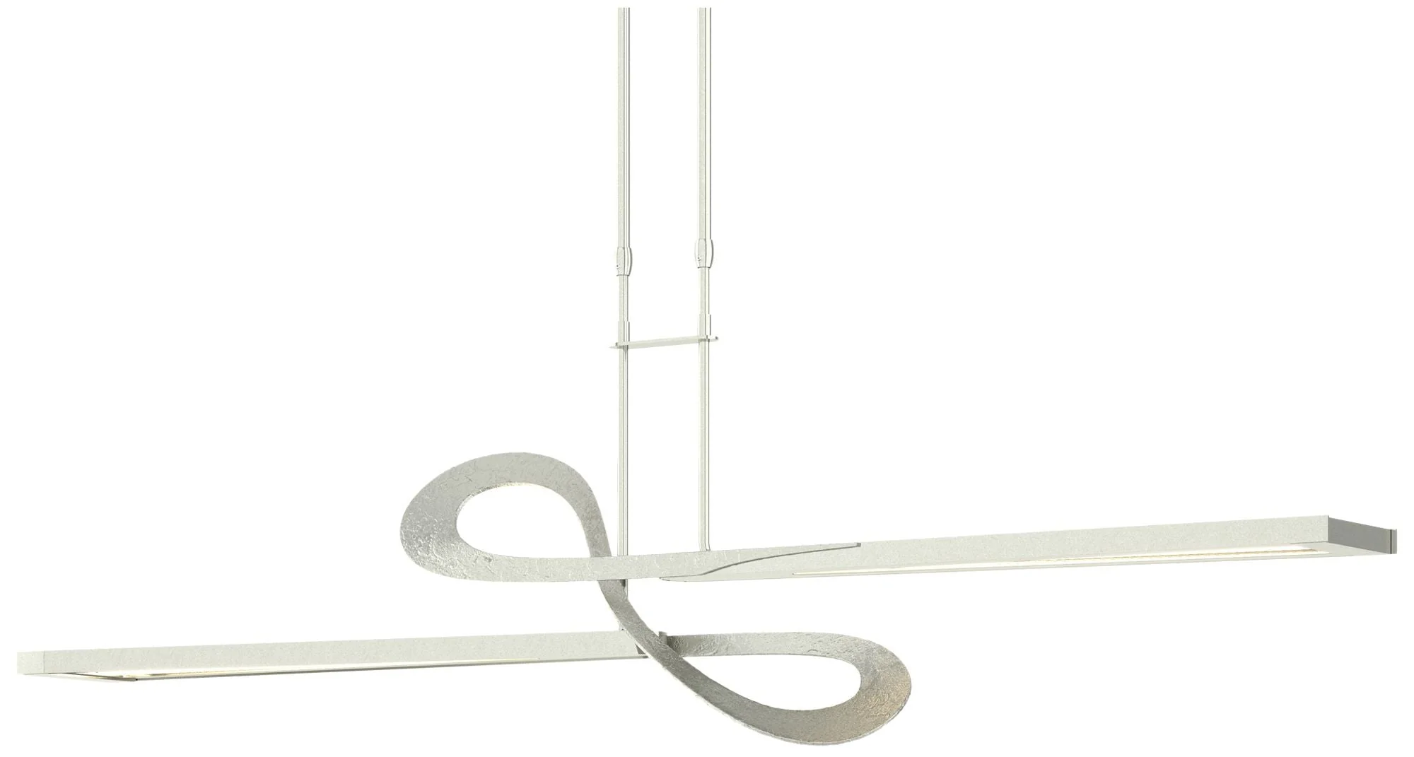 Switchback 49.8" Wide Sterling Short Height LED Pendant - Image 1