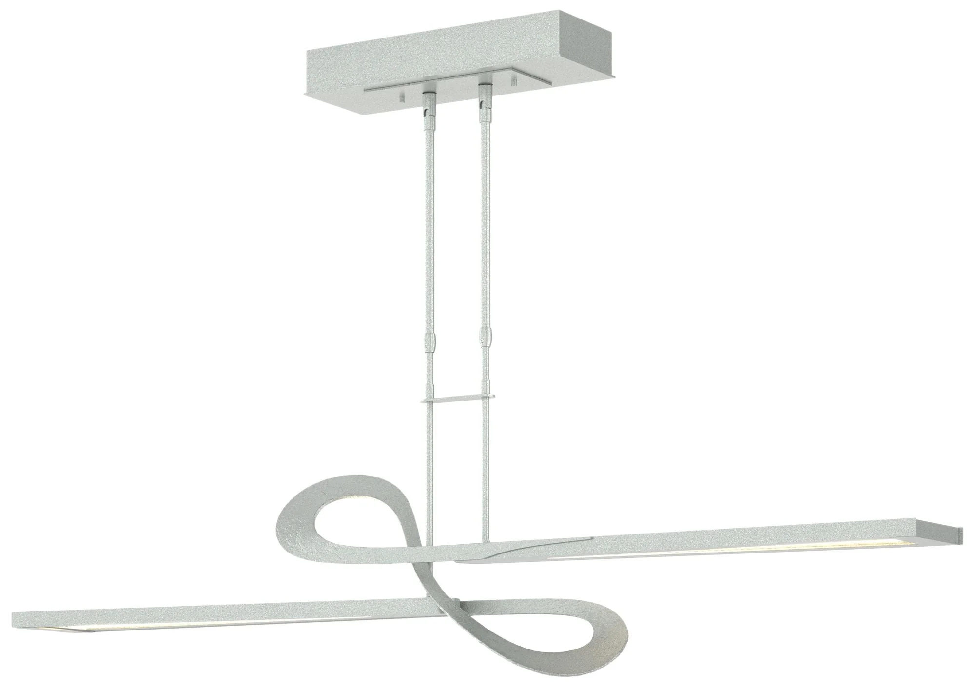 Switchback 49.8"W Vintage Platinum Standard LED Pendant - Image 1