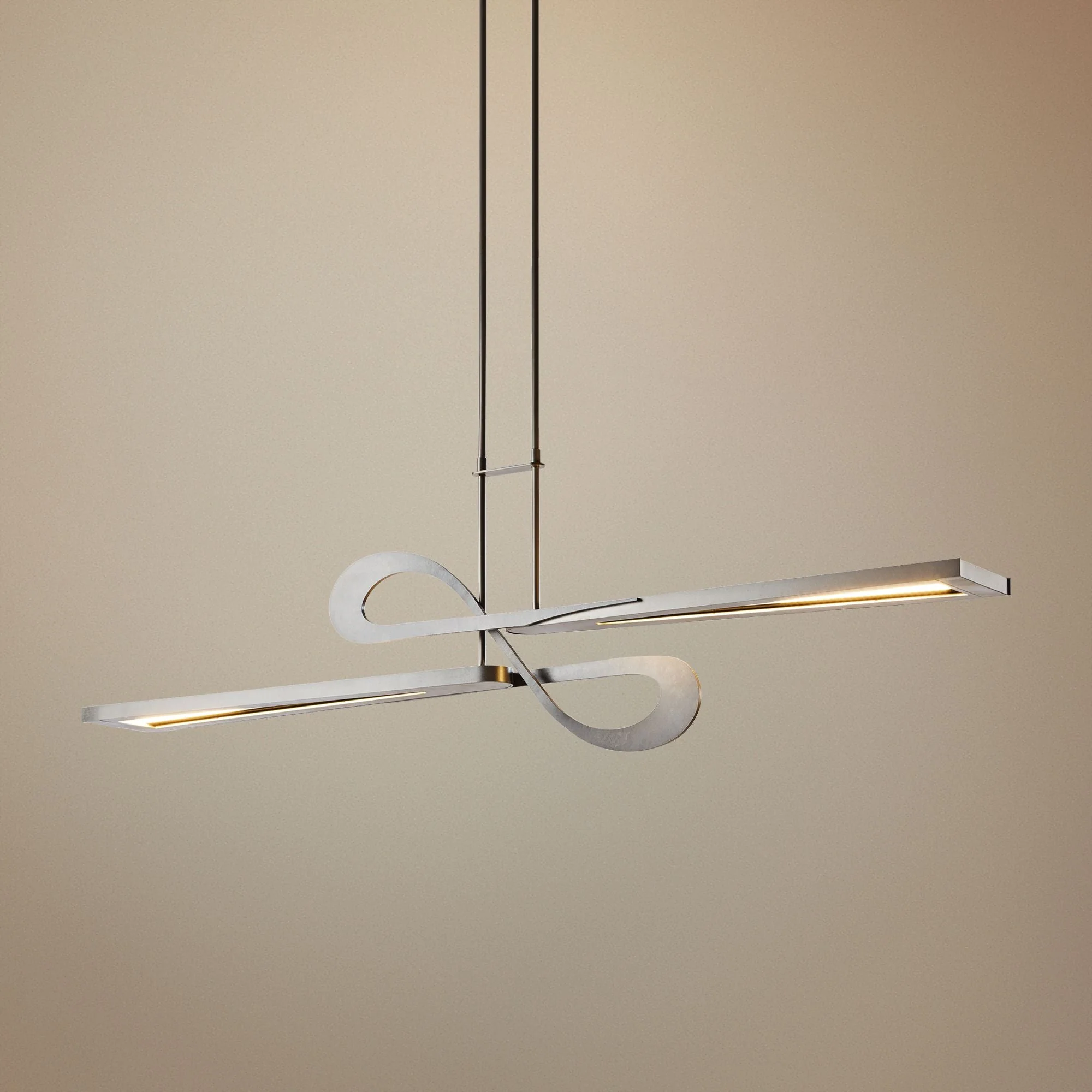 Switchback 49 3/4"W Steel LED Kitchen Island Light Pendant - Image 1